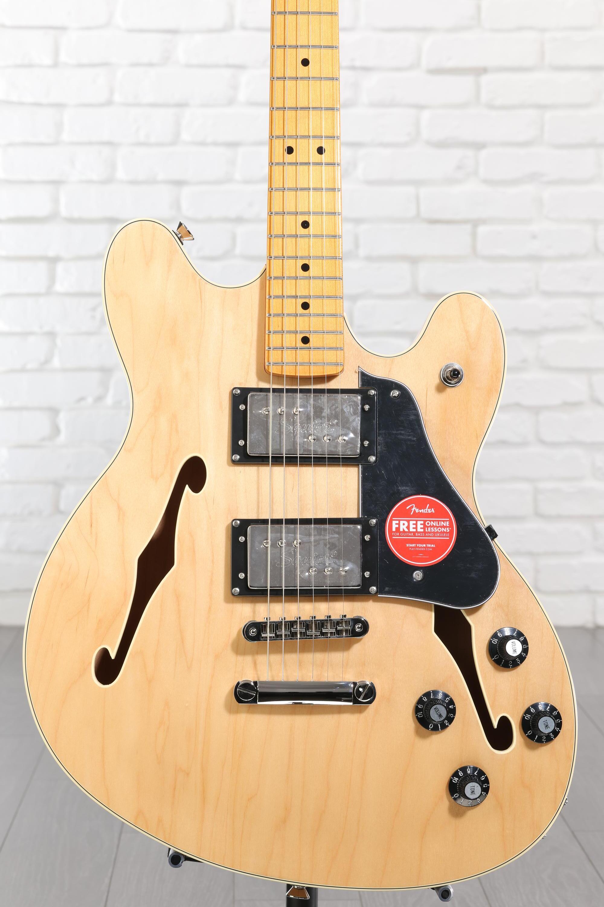 Squier Classic Vibe Starcaster - Natural Reviews | Sweetwater
