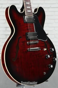 Gibson ES-335 Figured Semi-hollowbody Electric Guitar - Blood Moon Burst