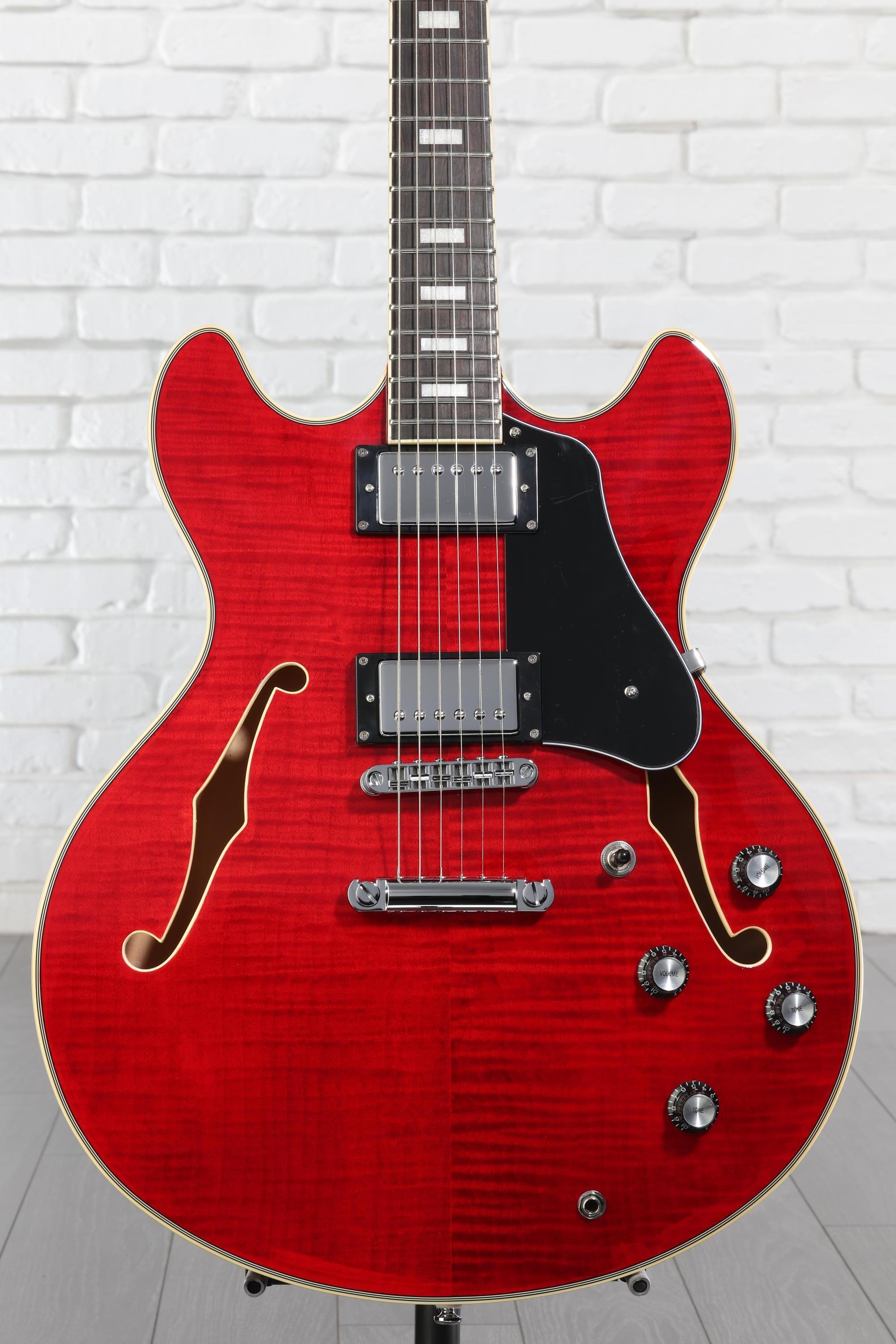 Sire Larry Carlton H7 Semi-hollow Electric Guitar - See Through