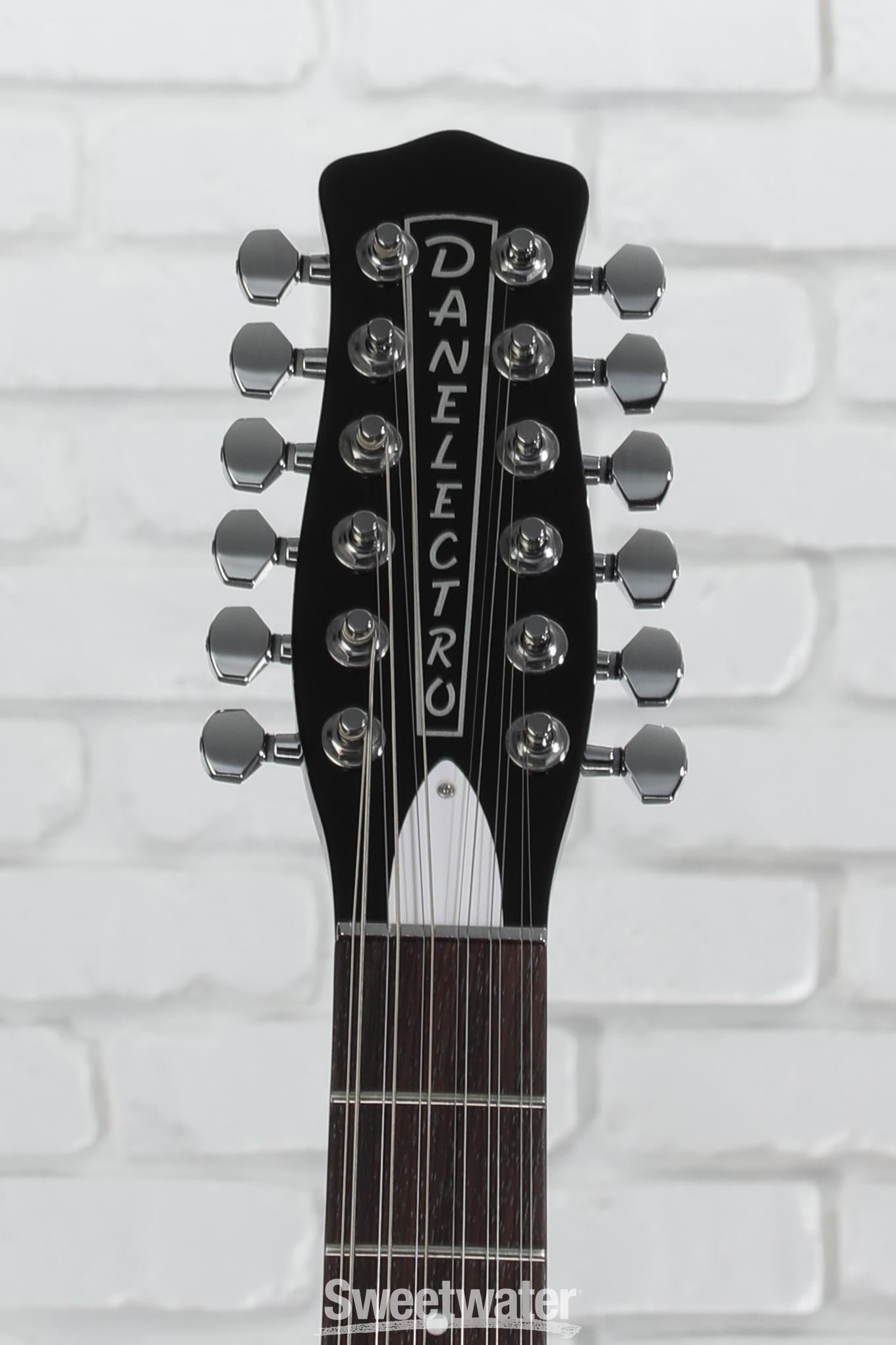 Dan Electro 12弦guitar　Black Amazon.com: Danelectro Vintage 12 String Electric Guitar