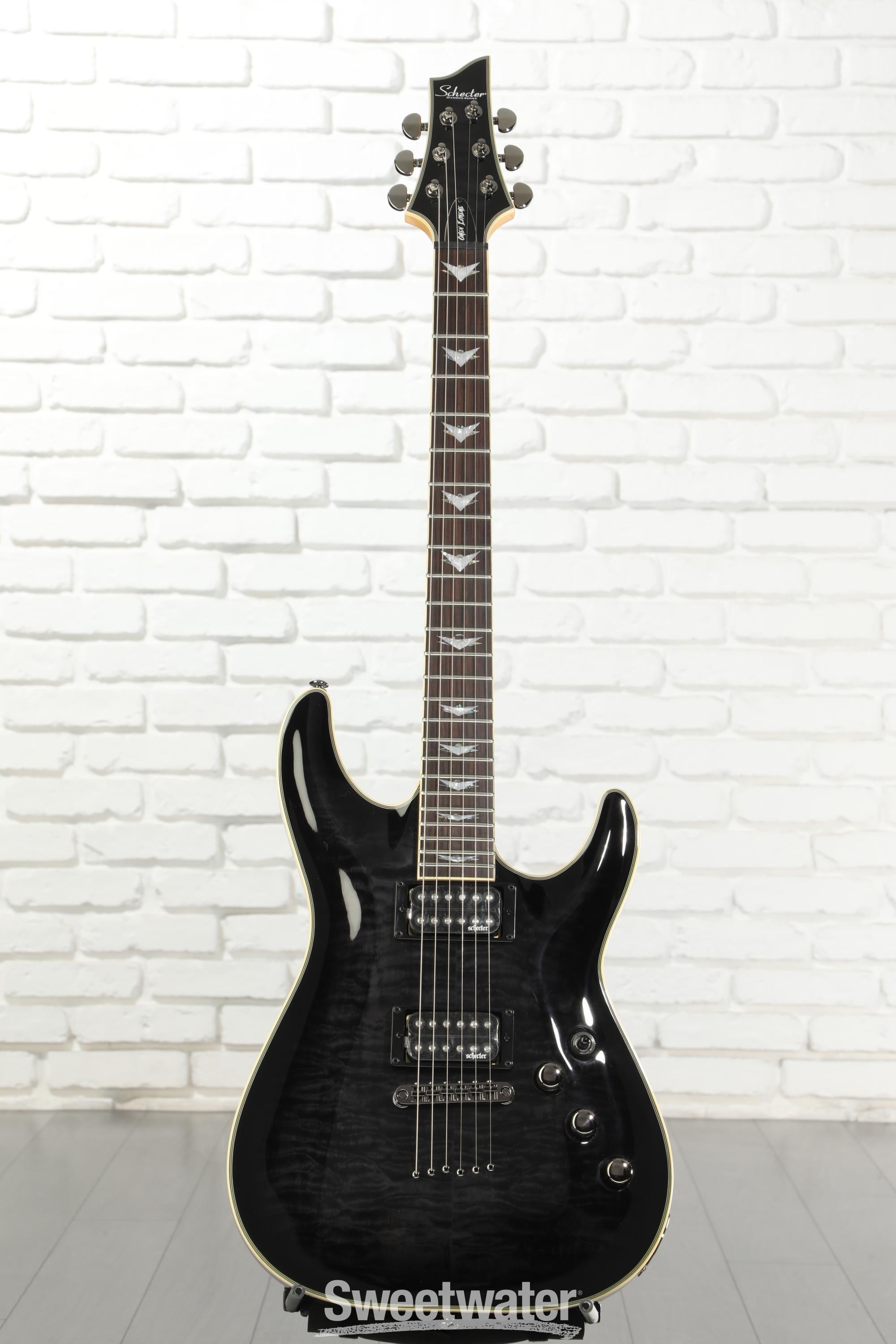 Schecter Omen Extreme-6 Electric Guitar - See-Thru Black | Sweetwater