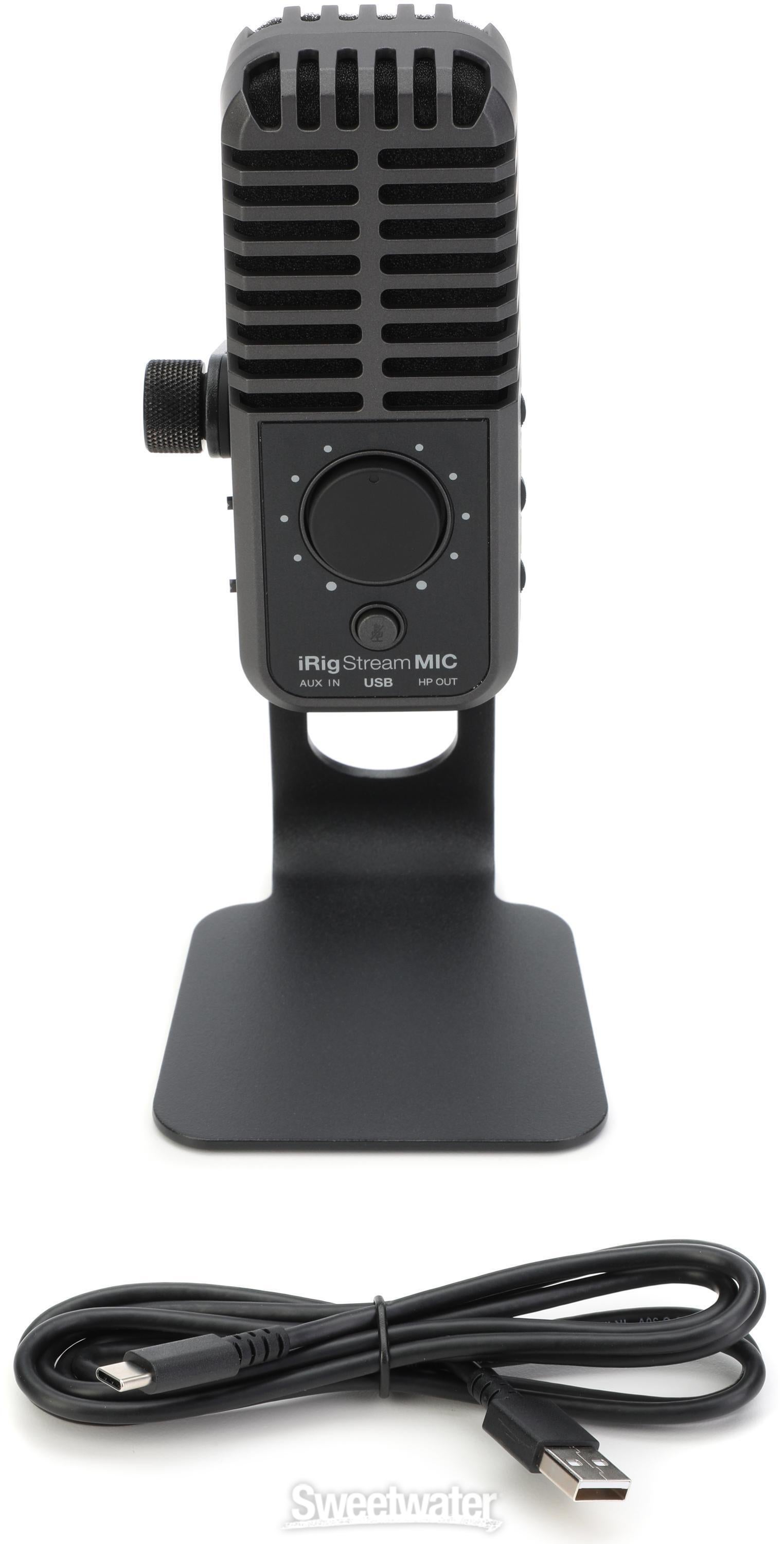 IK Multimedia iRig Stream Mic USB Microphone | Sweetwater