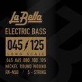 Photo of La Bella RX-N5B Bass RX Nickel Plated B 5-Str 45-125