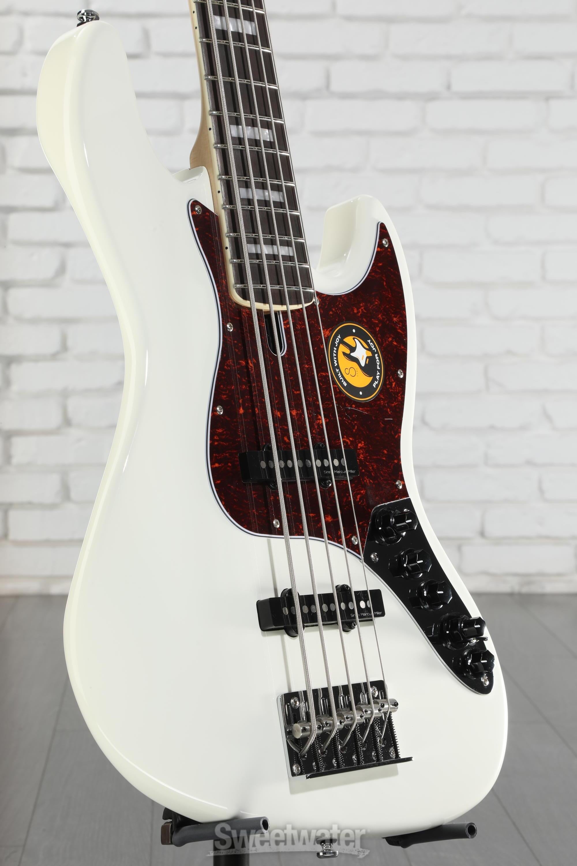 Sire Marcus Miller V7 Alder 5-string Bass Guitar - Antique White