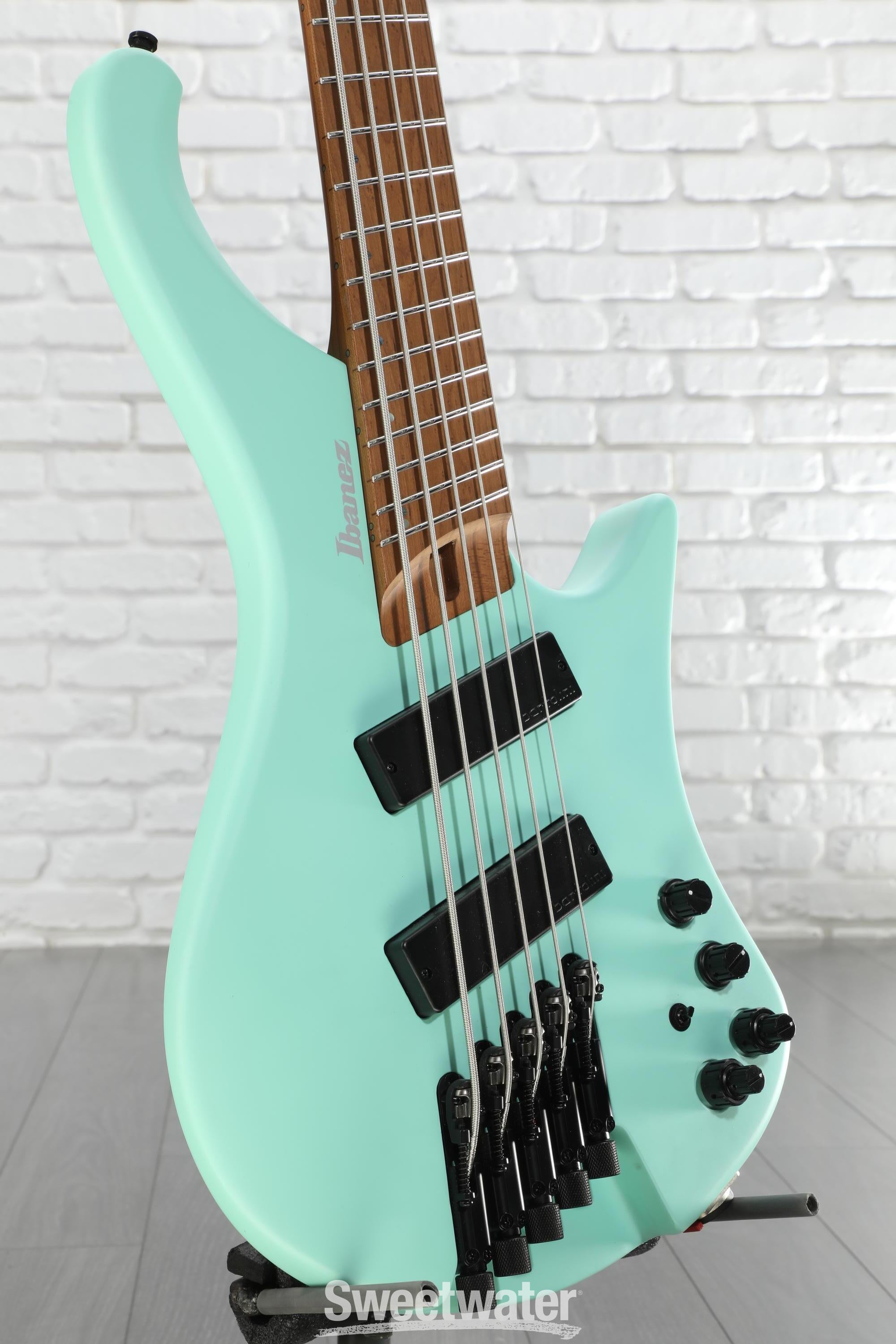 Ibanez Bass Workshop EHB1005MS Bass Guitar - Sea Foam Green Matte