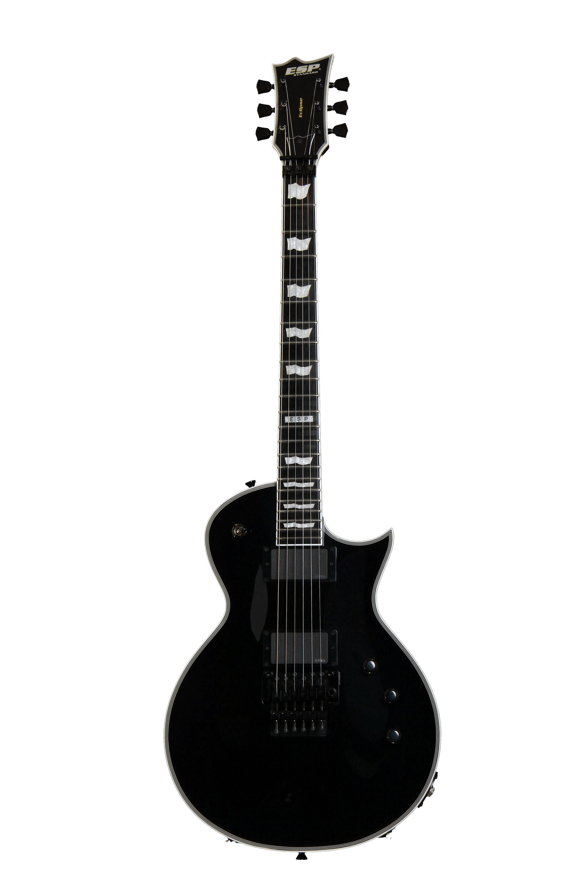 ESP Eclipse-II - Black, Floyd Rose | Sweetwater ESP Eclipse-II - Black, Floyd Rose | Sweetwater