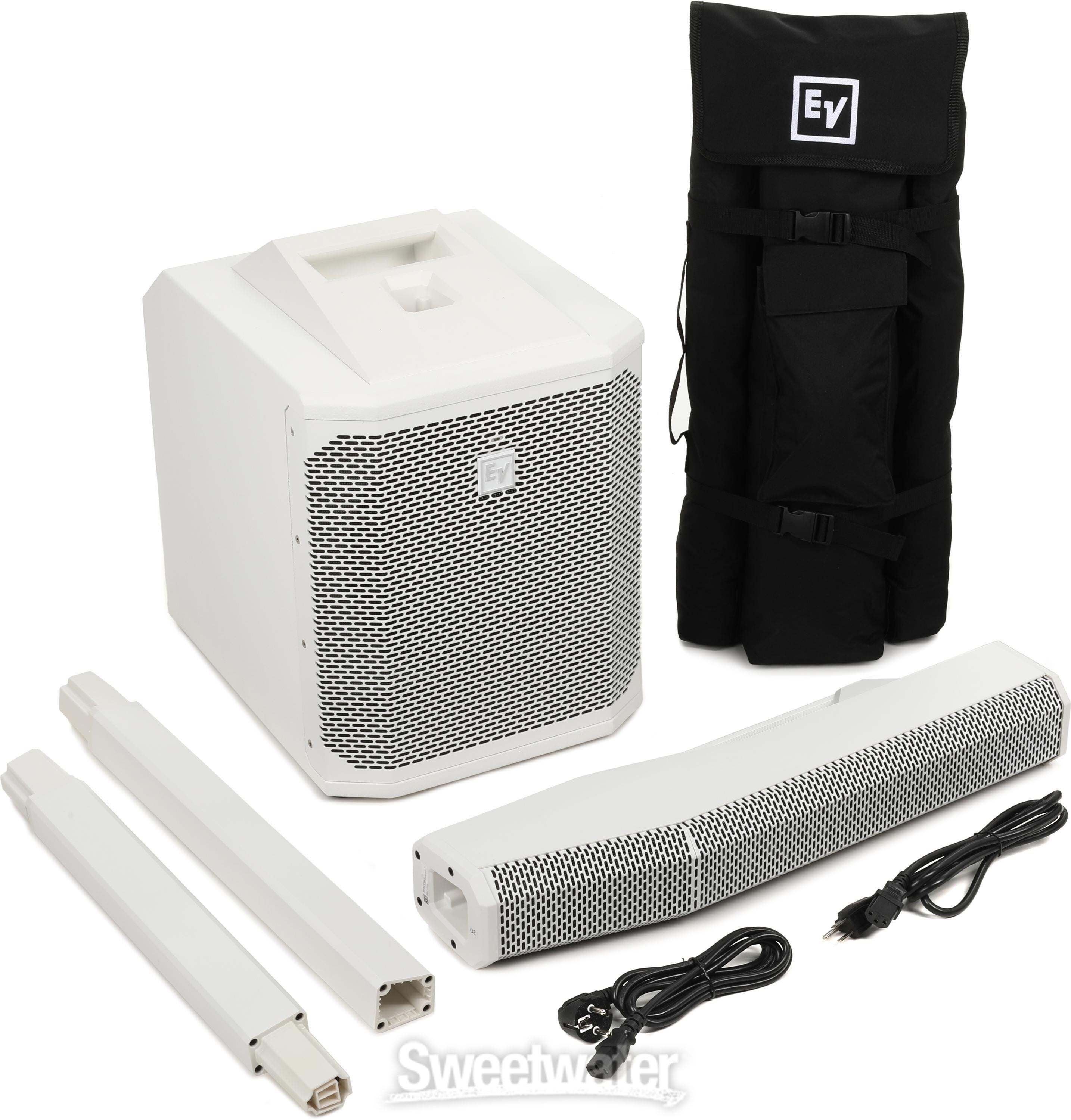 Electro-Voice Evolve 30M Portable Column PA System - White