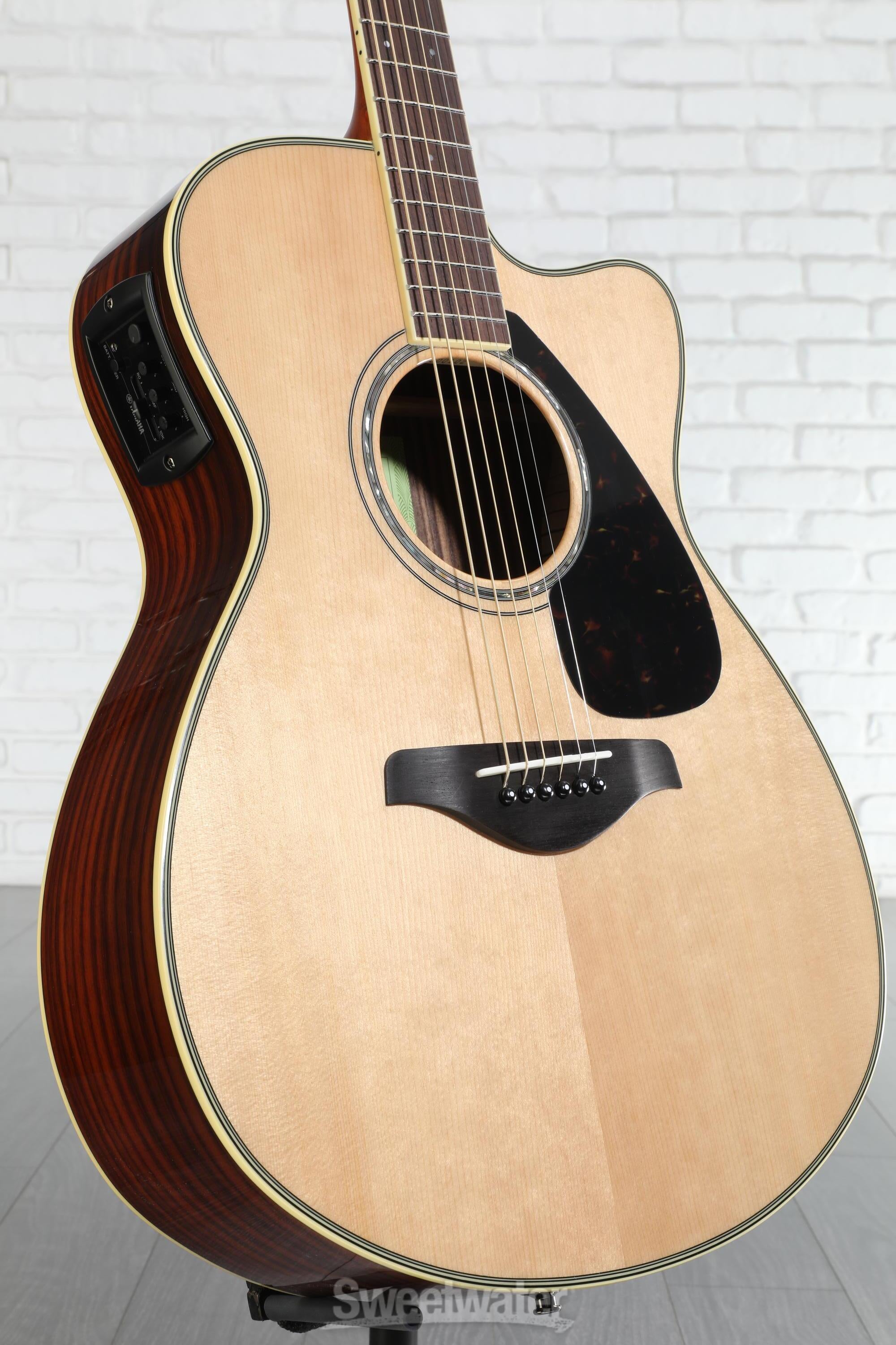 YAMAHA ギター Amazon.com: Yamaha FX370C Acoustic Electric Guitar, Natural