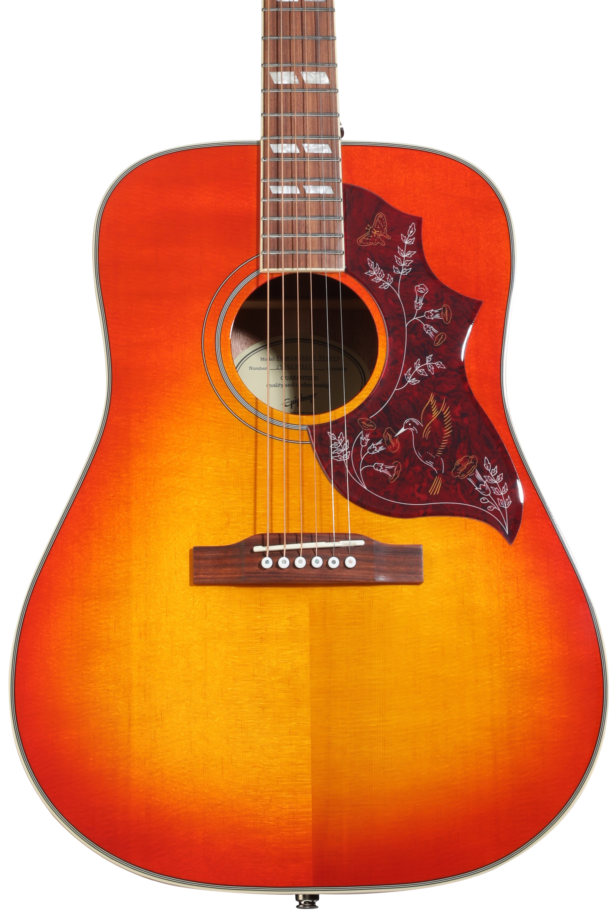 Epiphone Hummingbird Studio Acoustic-Electric Guitar - Faded