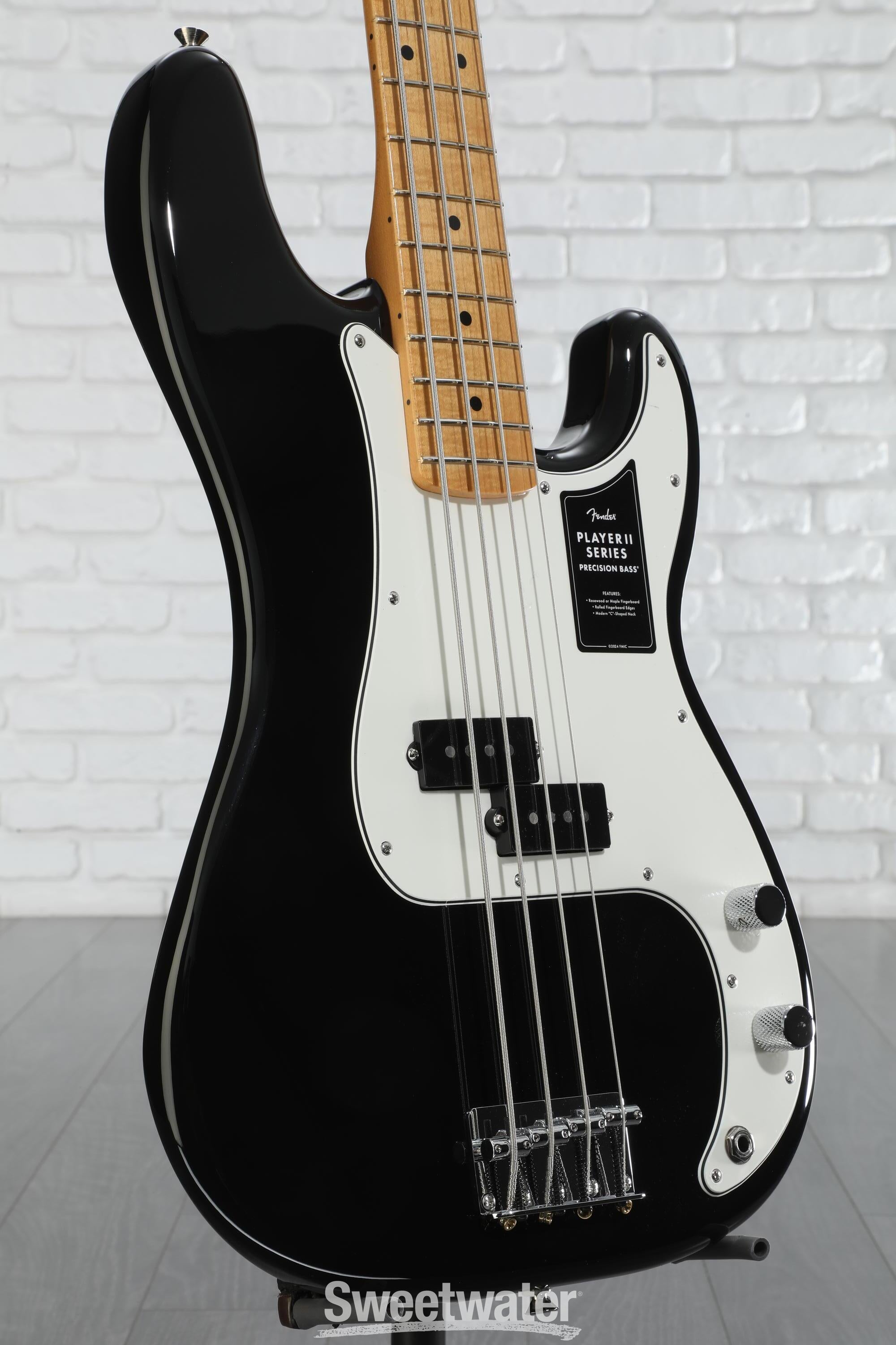 Fender Player II Precision Bass - Black | Sweetwater