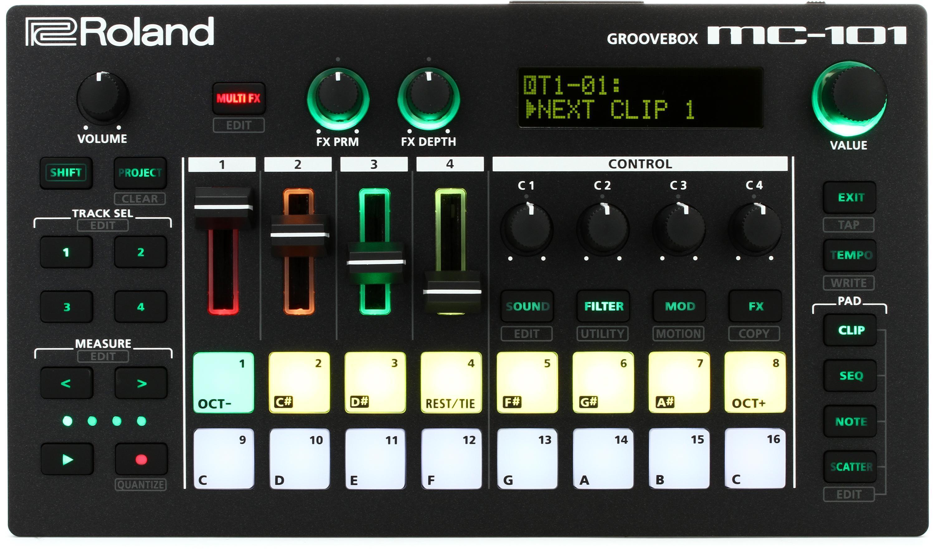 Roland MC-101 4-track Groovebox Roland MC-101 4-track Groovebox