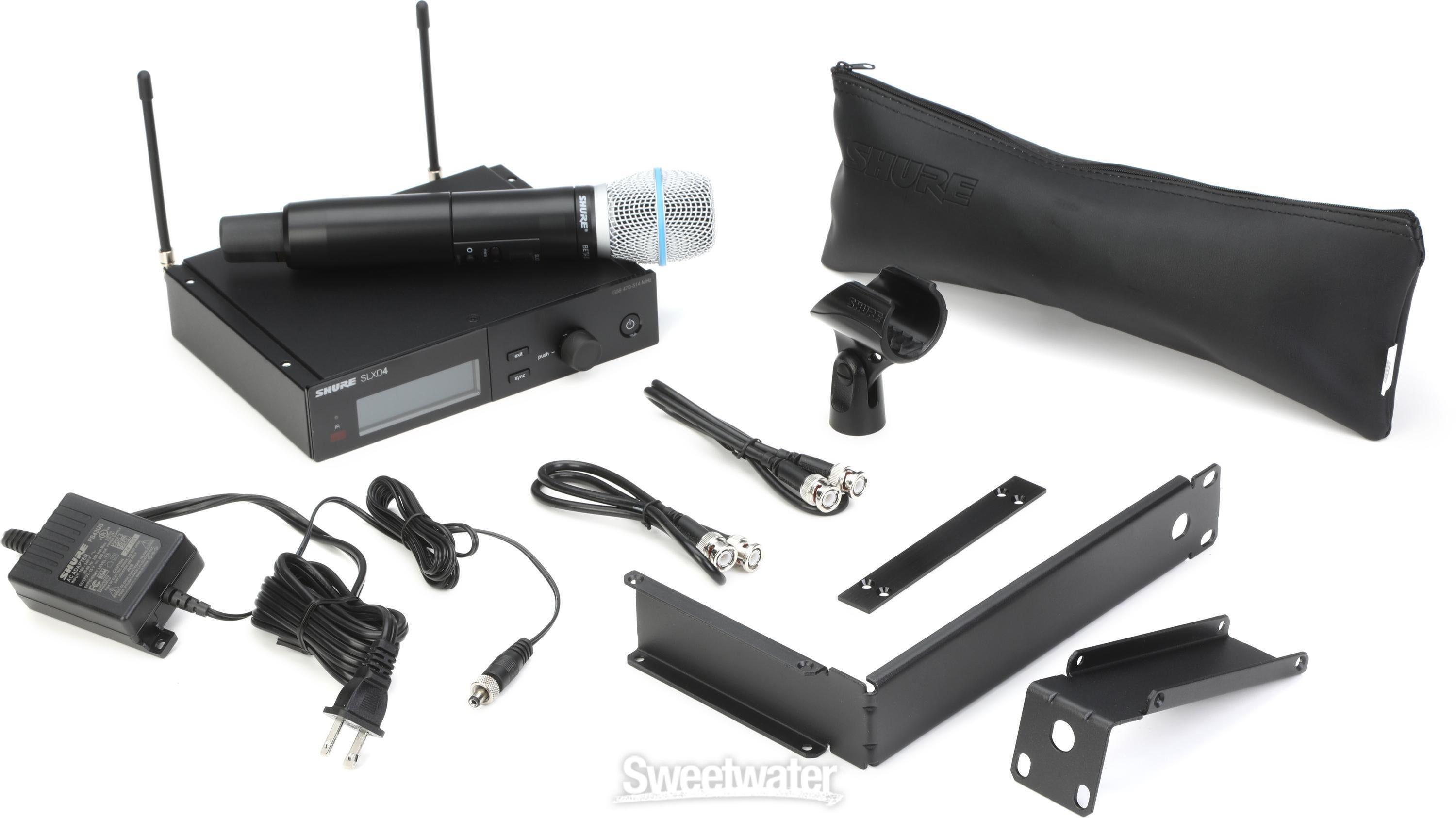 Shure SLXD24/B87A Digital Wireless Handheld Microphone System