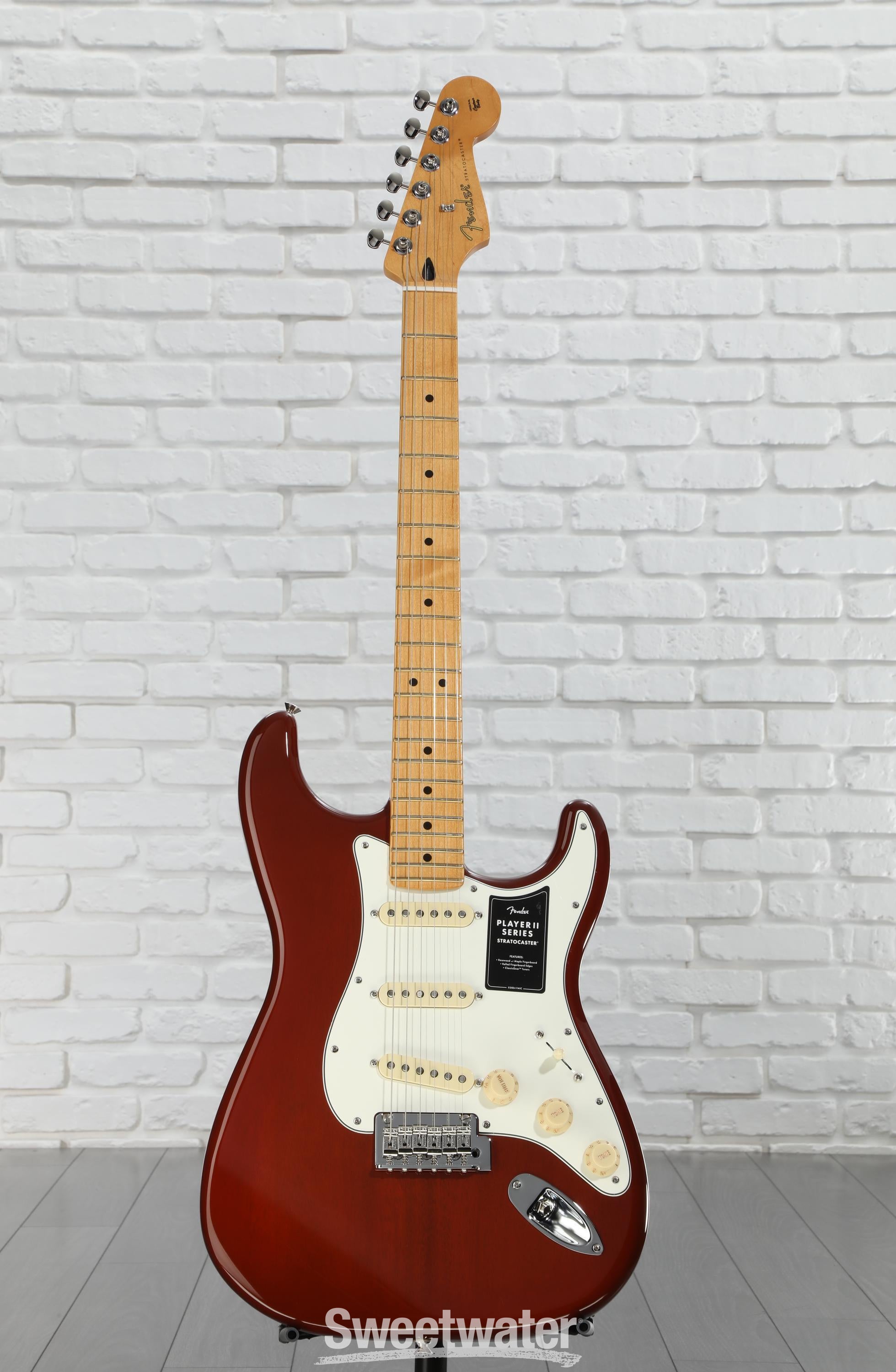 Fender Player II Stratocaster Electric Guitar - Transparent Mocha