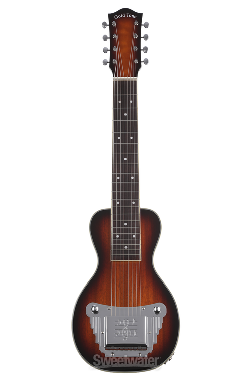 Gold tone 8 store string lap steel