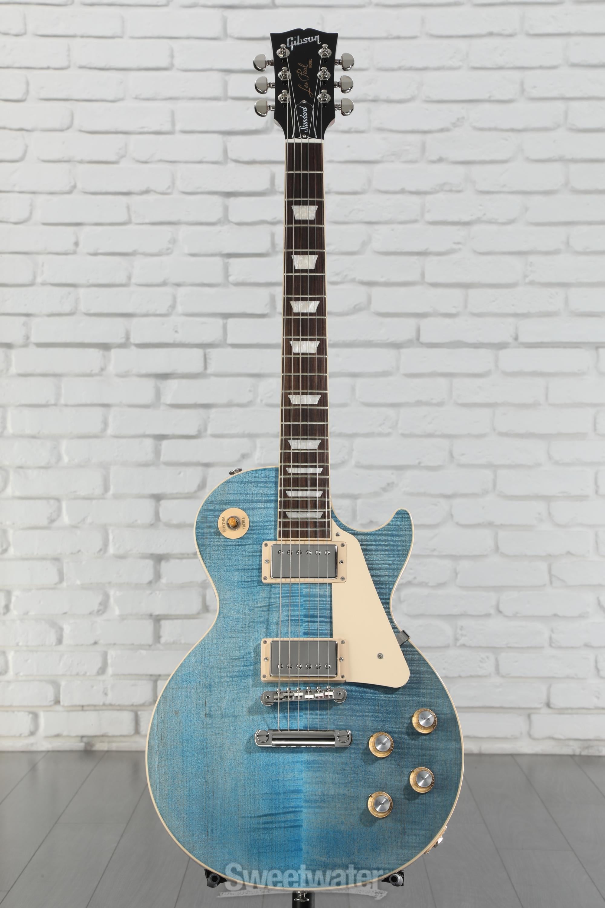【格安】Gibson LP Standard 60s Ocean Blue Gibson Les Paul Standard '60s Figured Top Electric Guitar