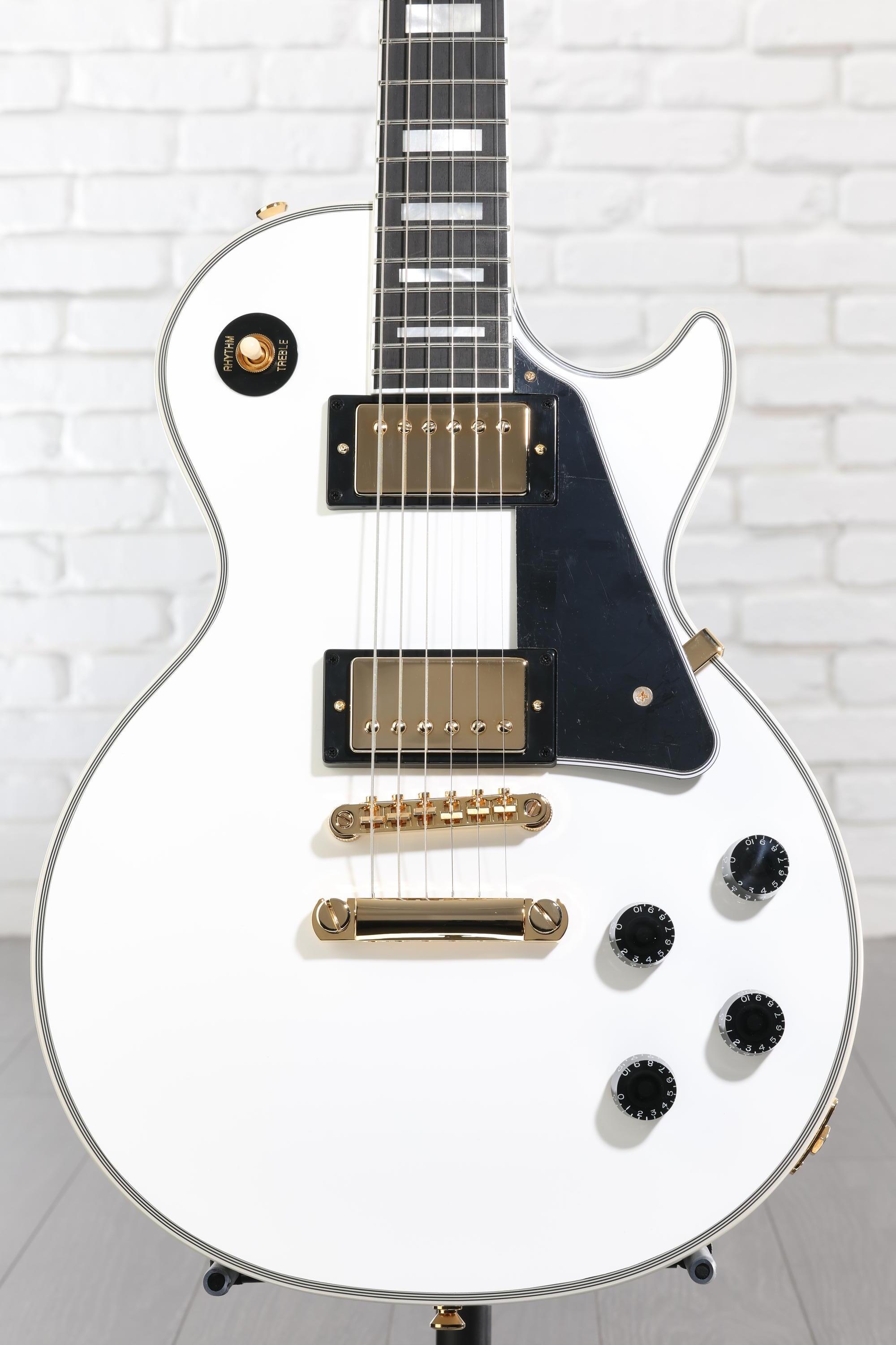 Epiphone Inspired by Gibson Custom Les Paul Custom Electric Guitar