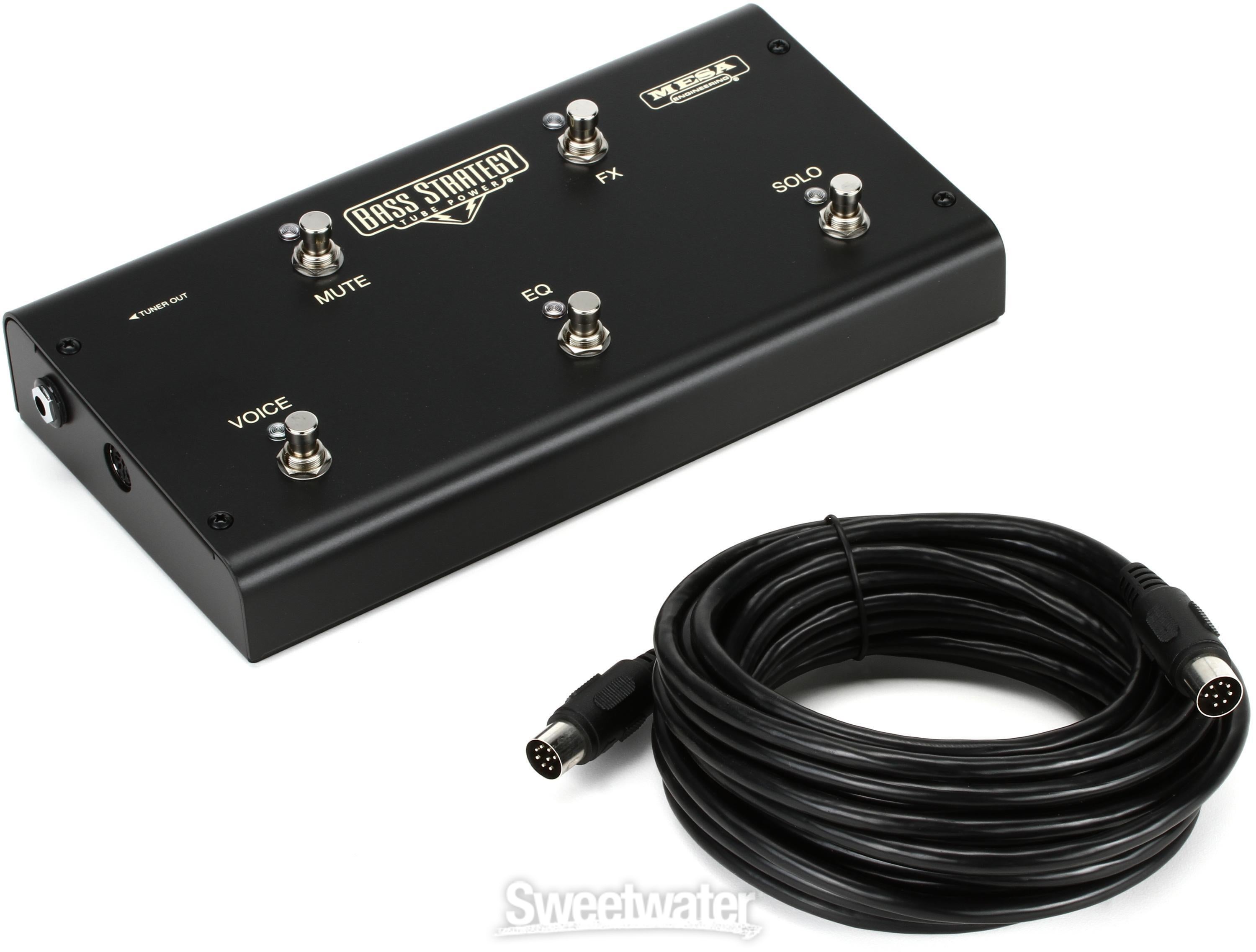 Mesa/Boogie Footswitch for Strategy Eight:88 Bass Head | Sweetwater