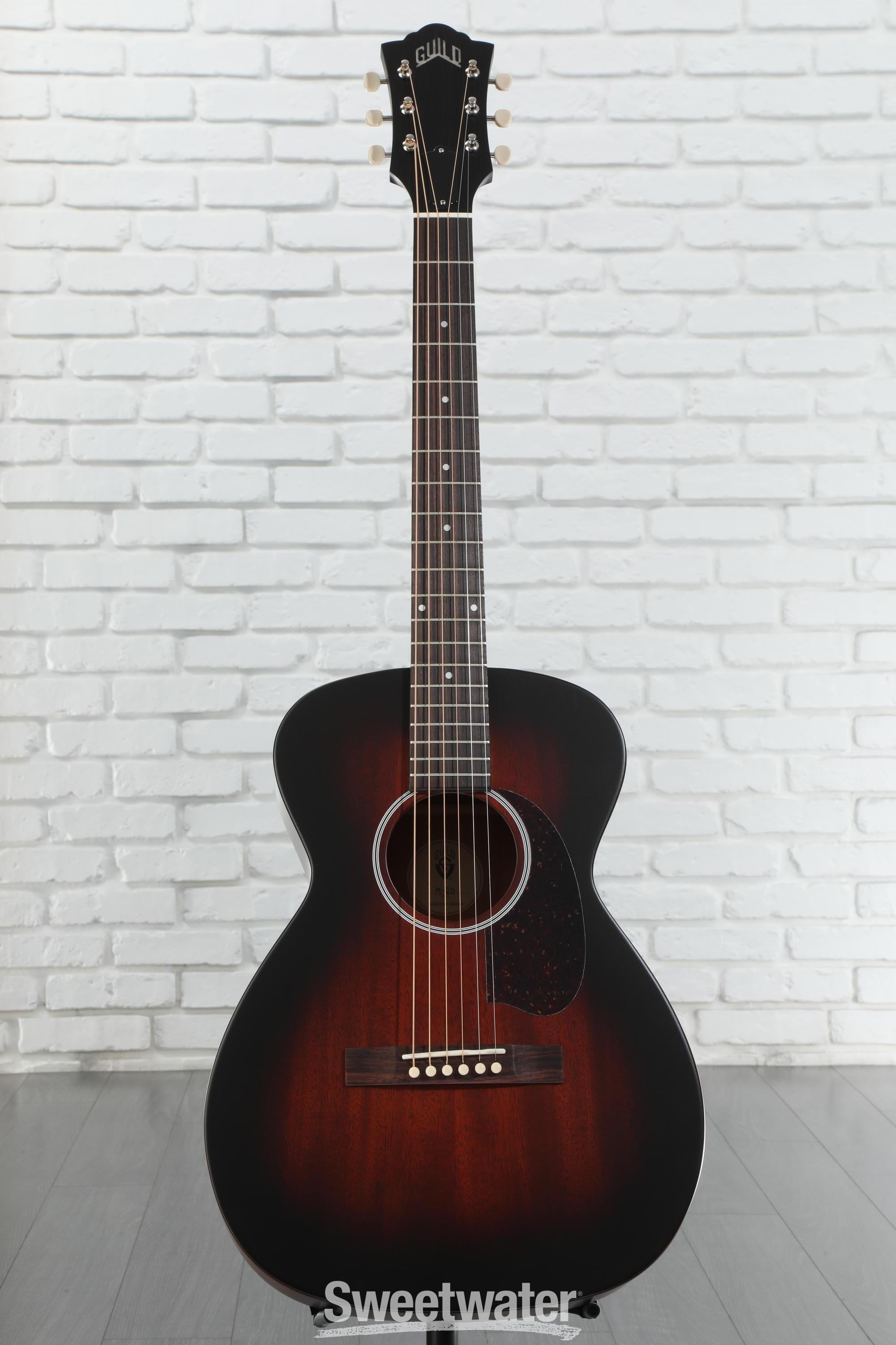 Guild M-20 Concert Acoustic Guitar - Vintage Sunburst