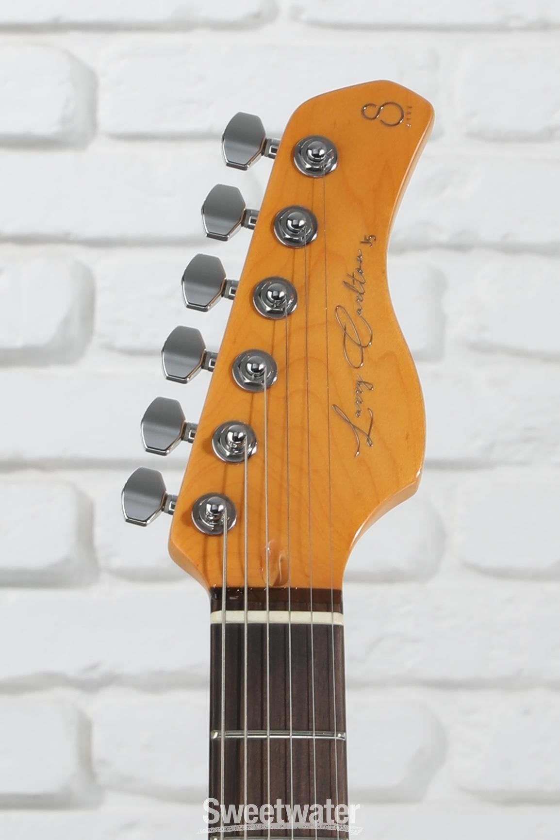 Sire Larry Carlton J5 Electric Guitar - White | Sweetwater