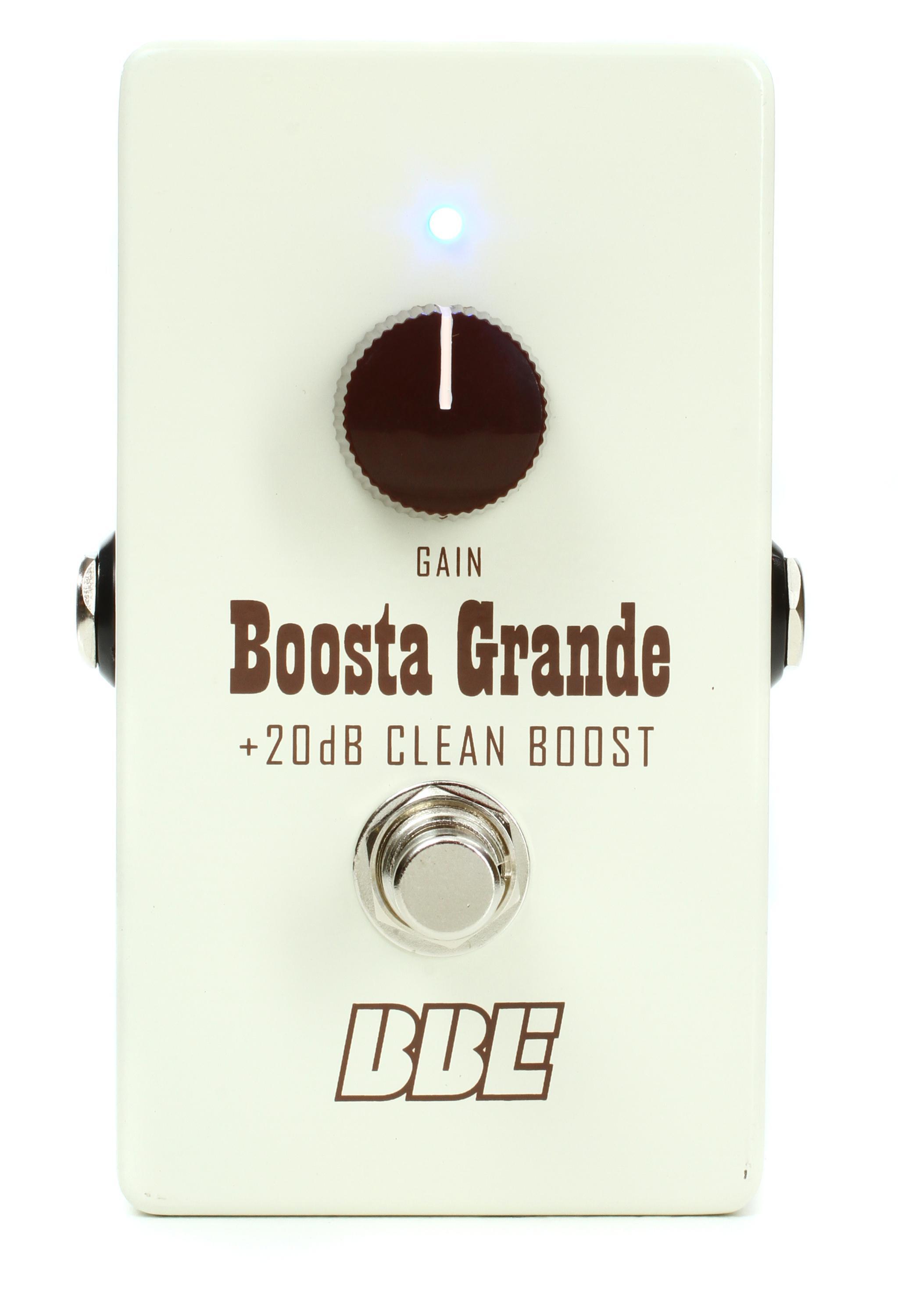BBE Boosta Grande Clean Boost Pedal Reviews | Sweetwater
