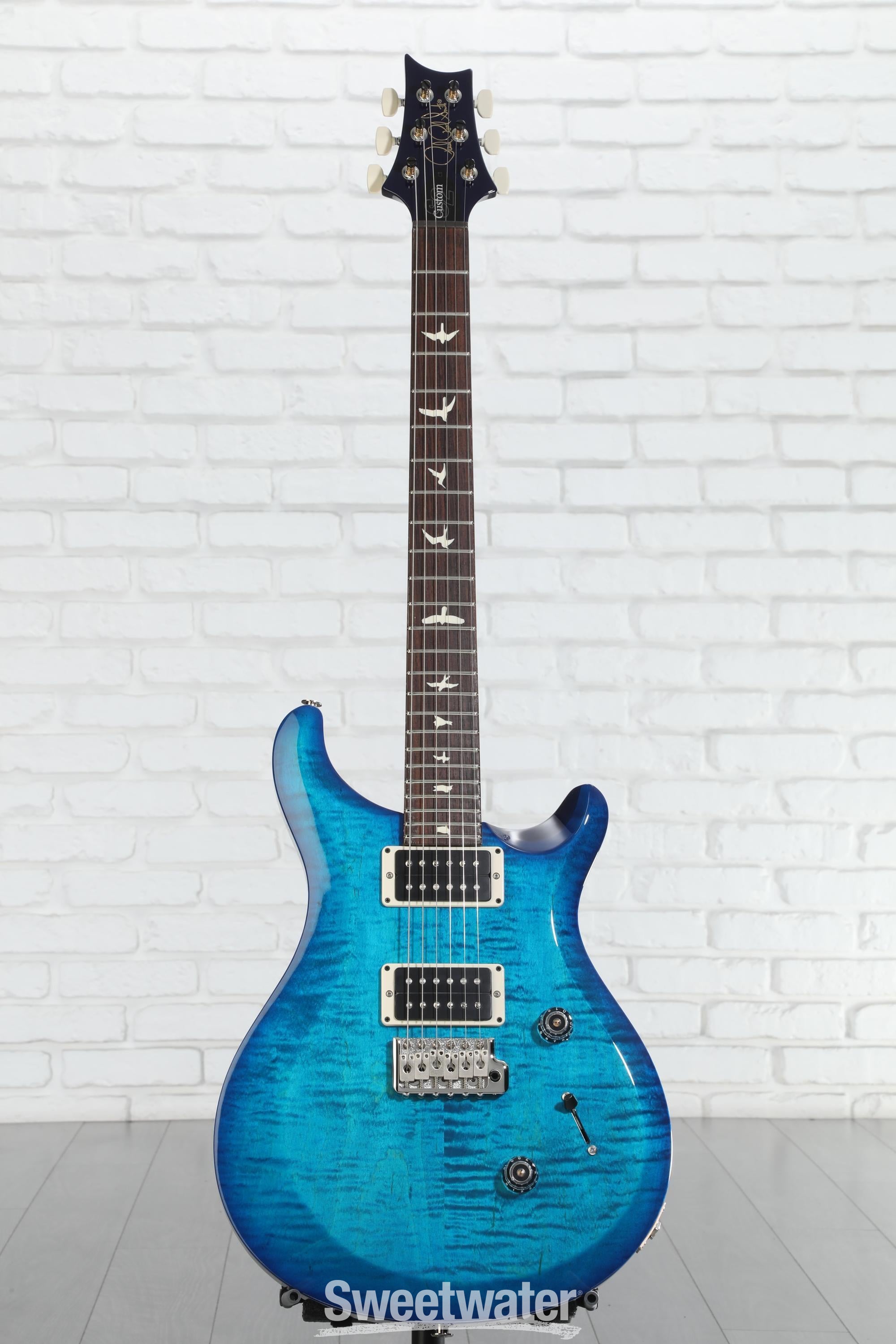 PRS S2 Custom 24 Electric Guitar - Lake Blue | Sweetwater