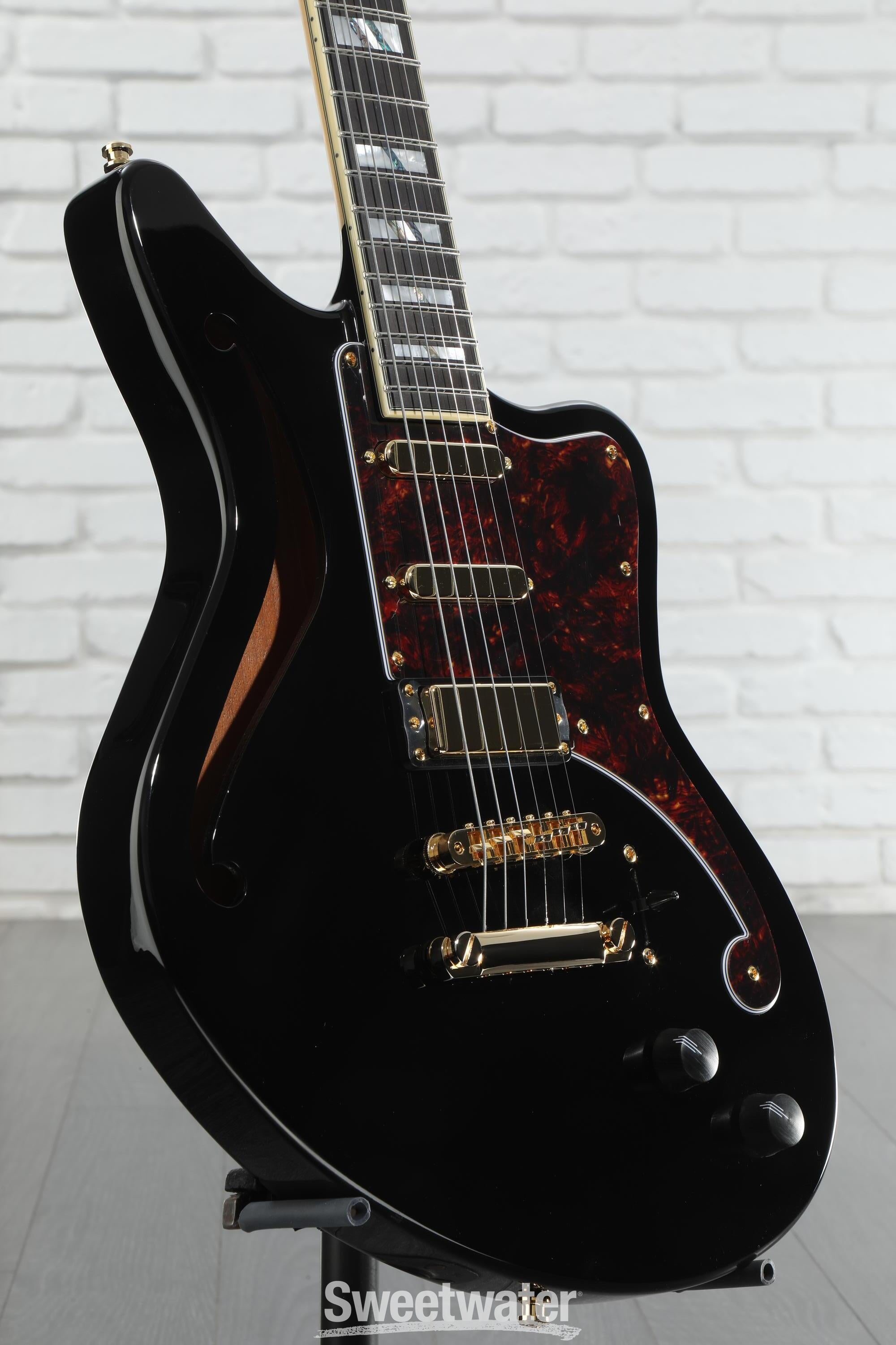 D'Angelico Deluxe Bedford SH Semi-hollowbody Electric Guitar