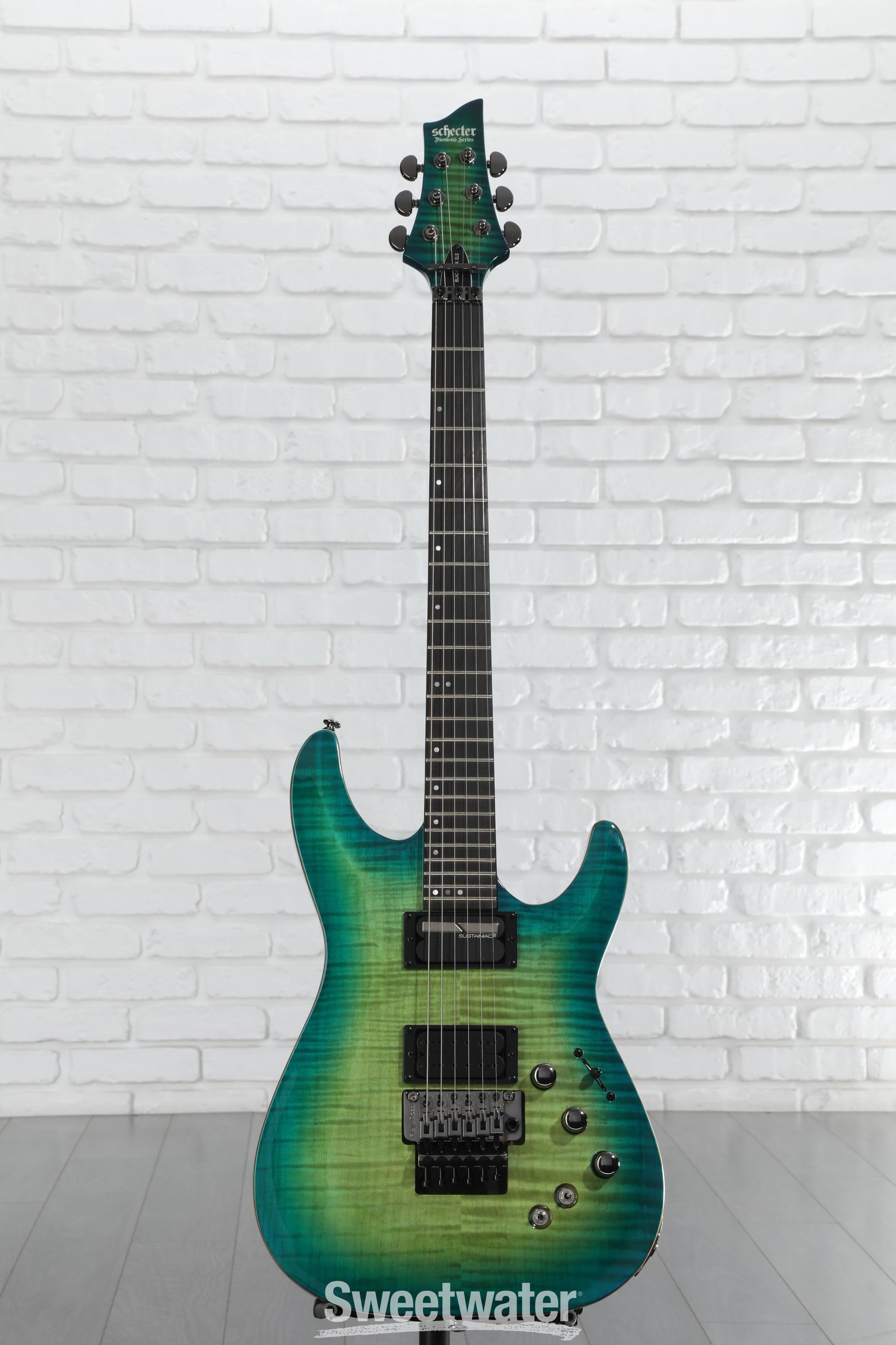 ギター SCHECTER BLACKJACK SLS C-1 FR Sustainiac Review Schecter Blackjack SLS C-1 FR Sustainiac by www