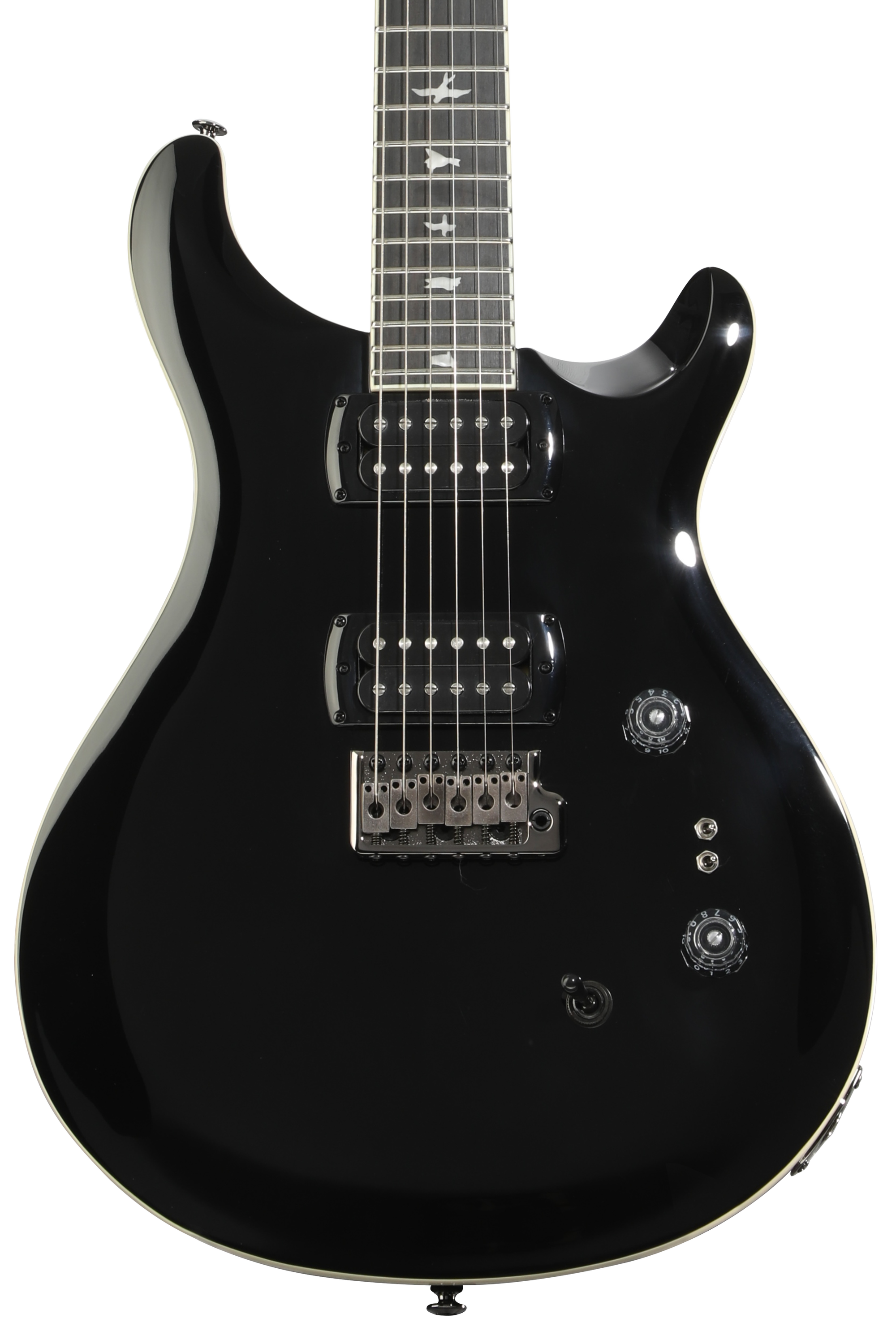 PRS SE Standard 24-08 Electric Guitar - Black, Ebony Fingerboard