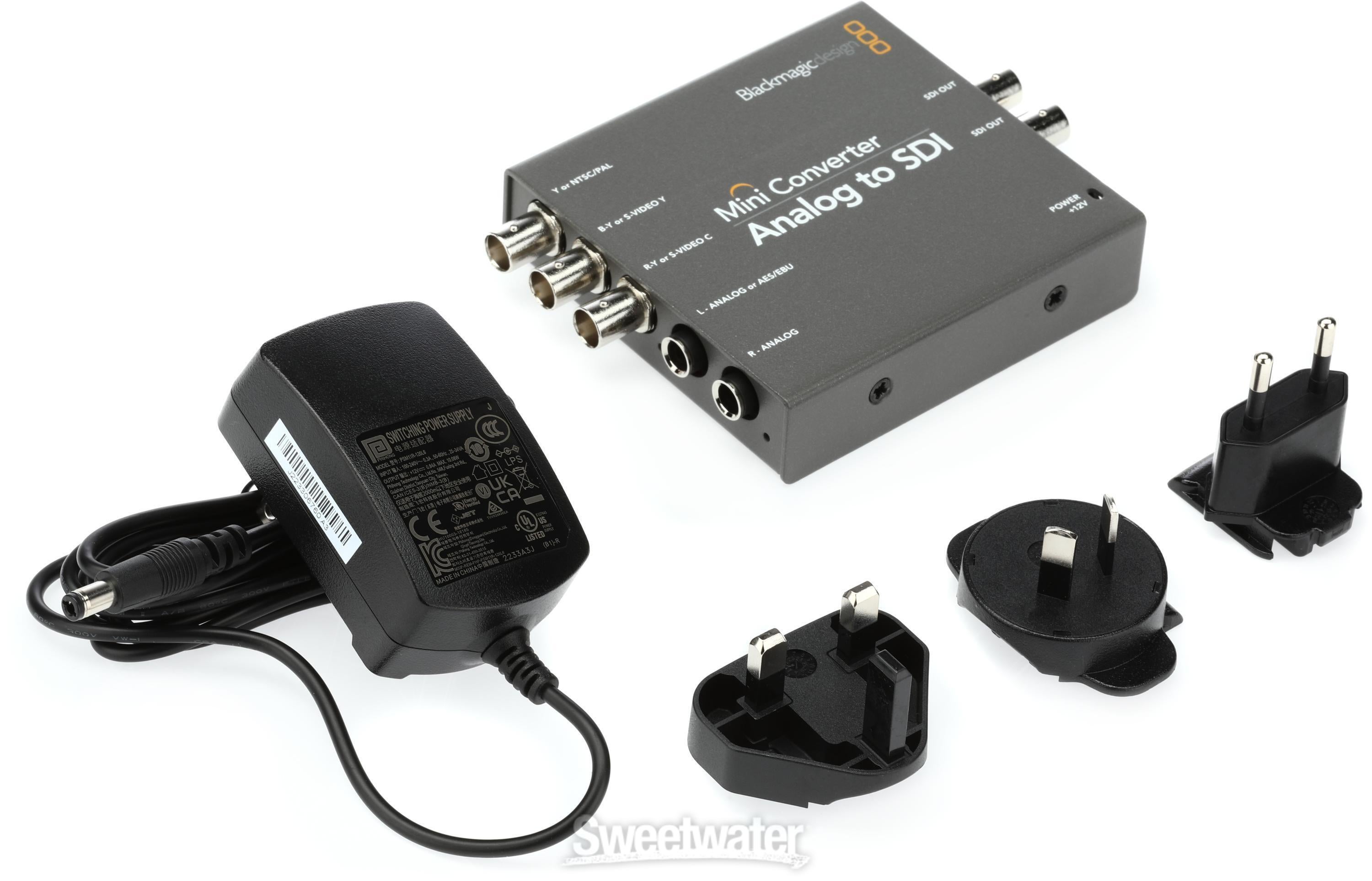 Blackmagic deals Mini Converter Analog to SDI