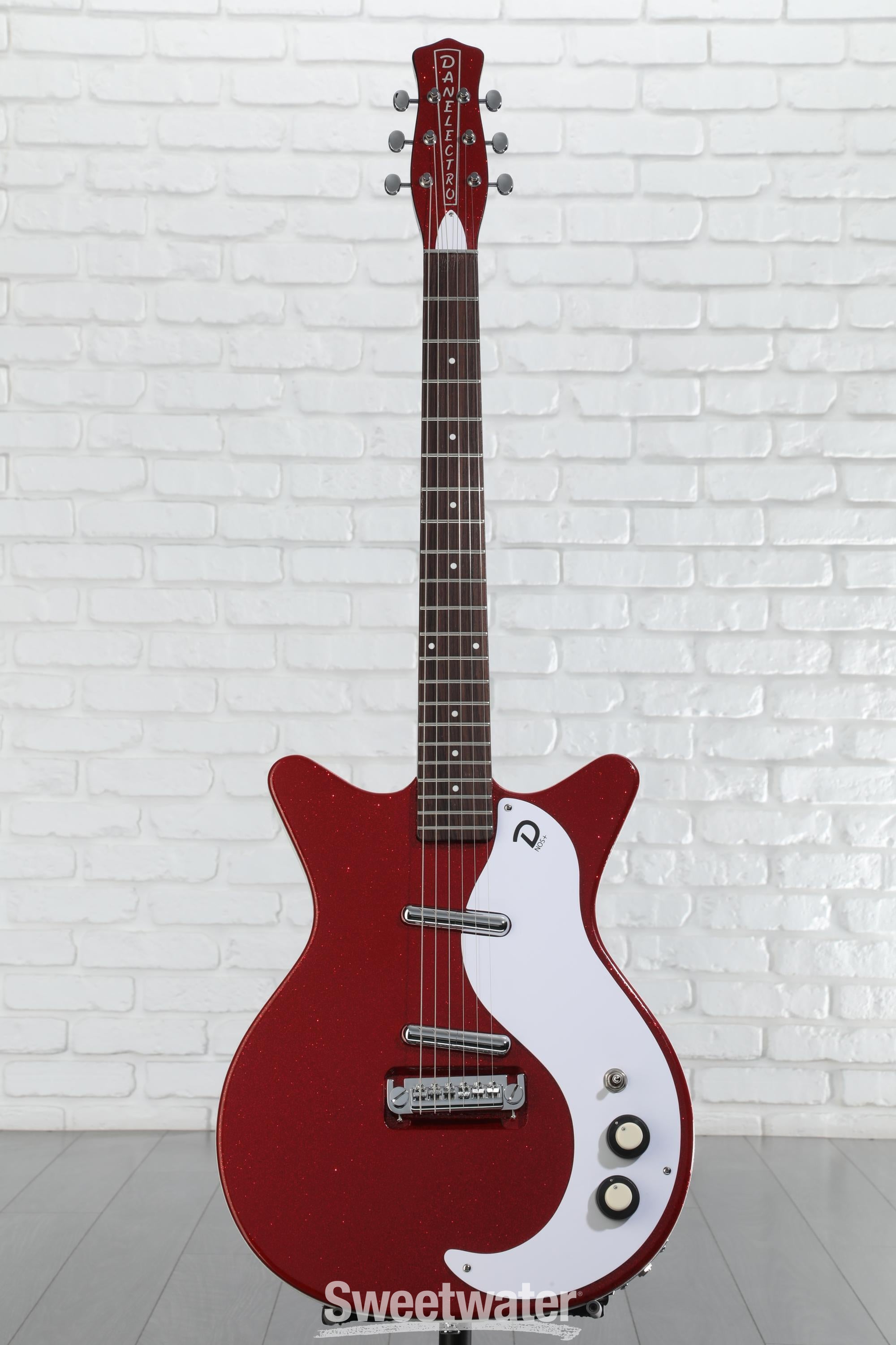 Danelectro '59M NOS+ Electric Guitar - Red Metalflake