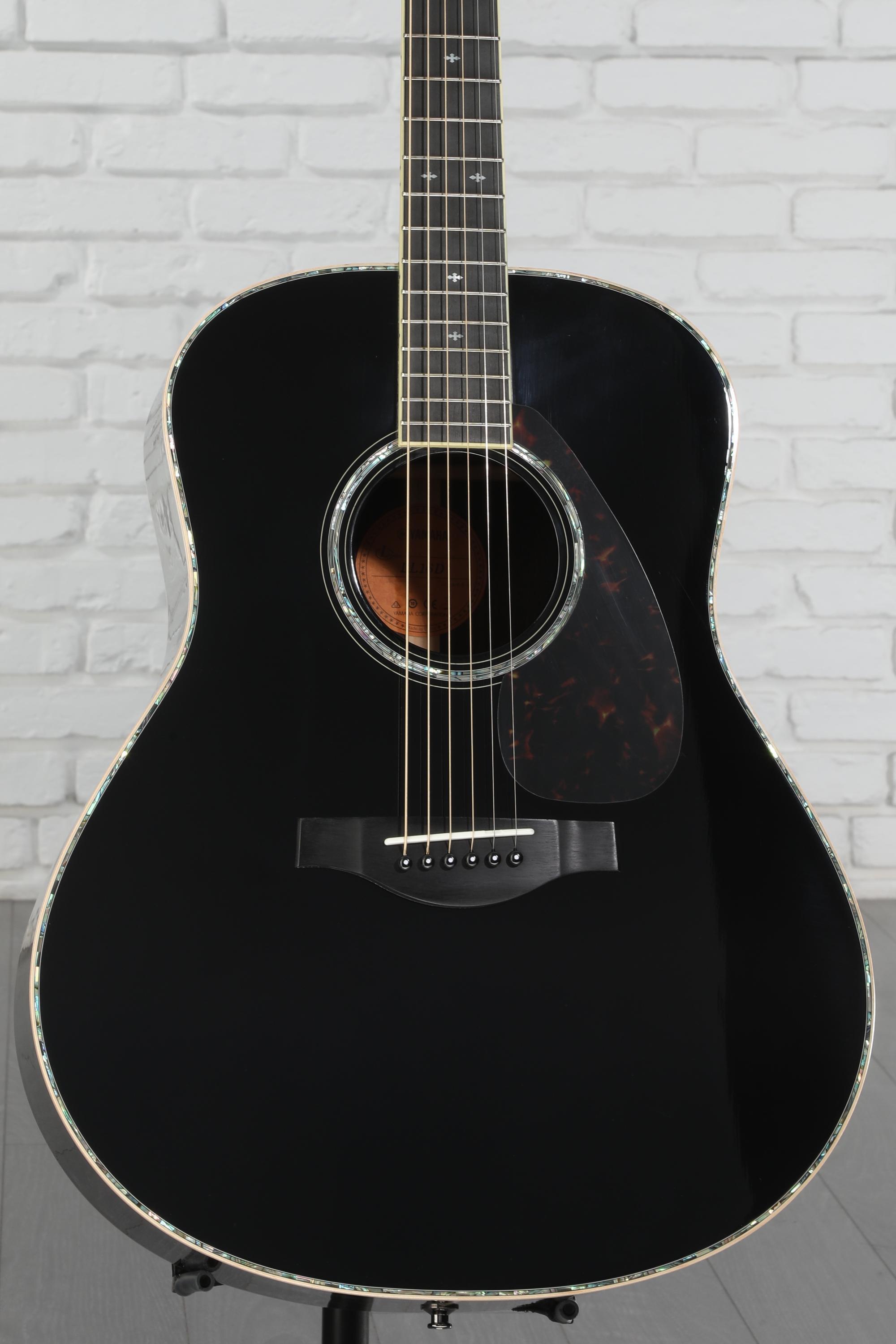 YAMAHA ヤマハ LL16D A.R.E. ブラック Black Yamaha LL16D ARE Original Jumbo Acoustic-electric Guitar