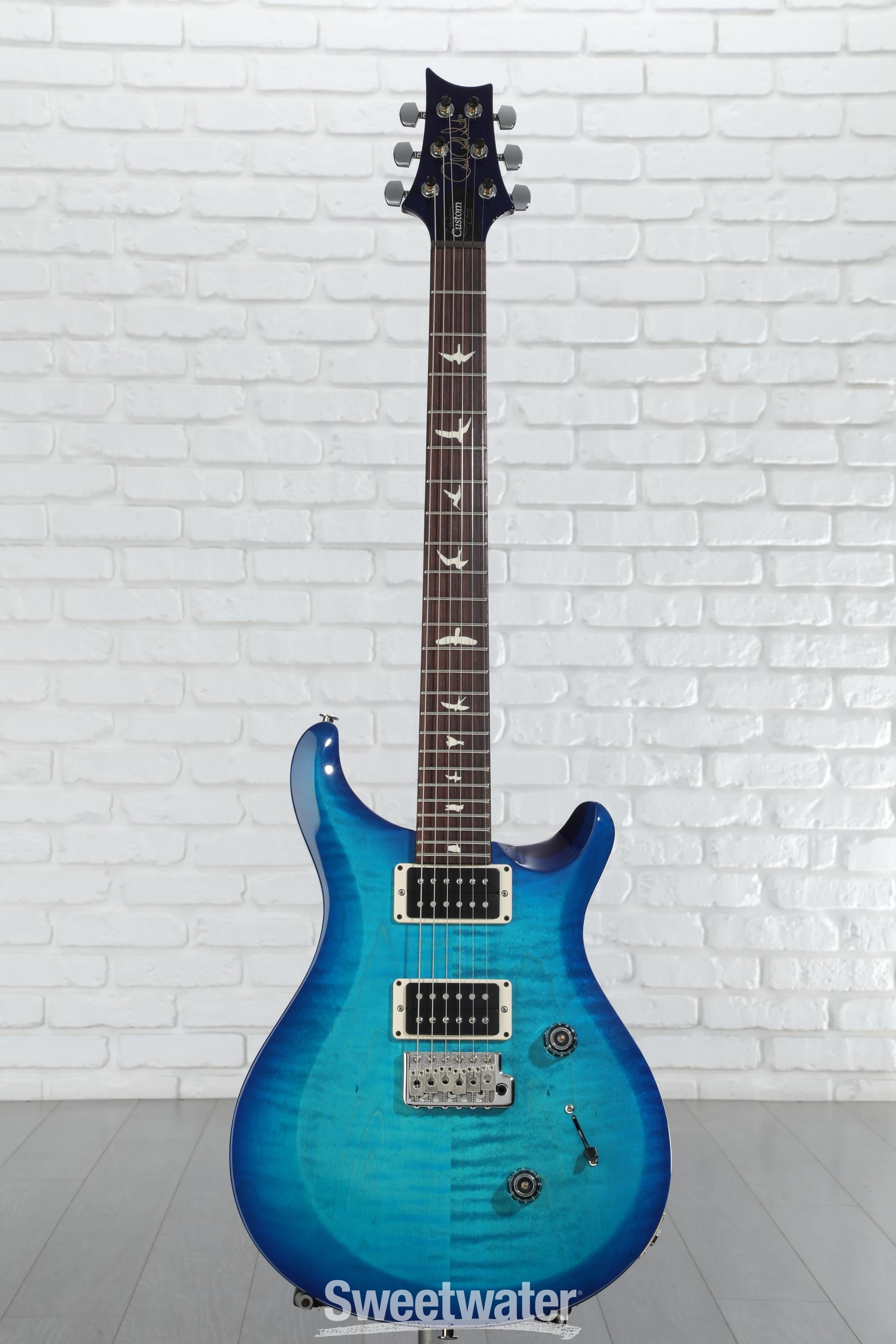 PRS S2 Custom 24 Electric Guitar - Lake Blue | Sweetwater