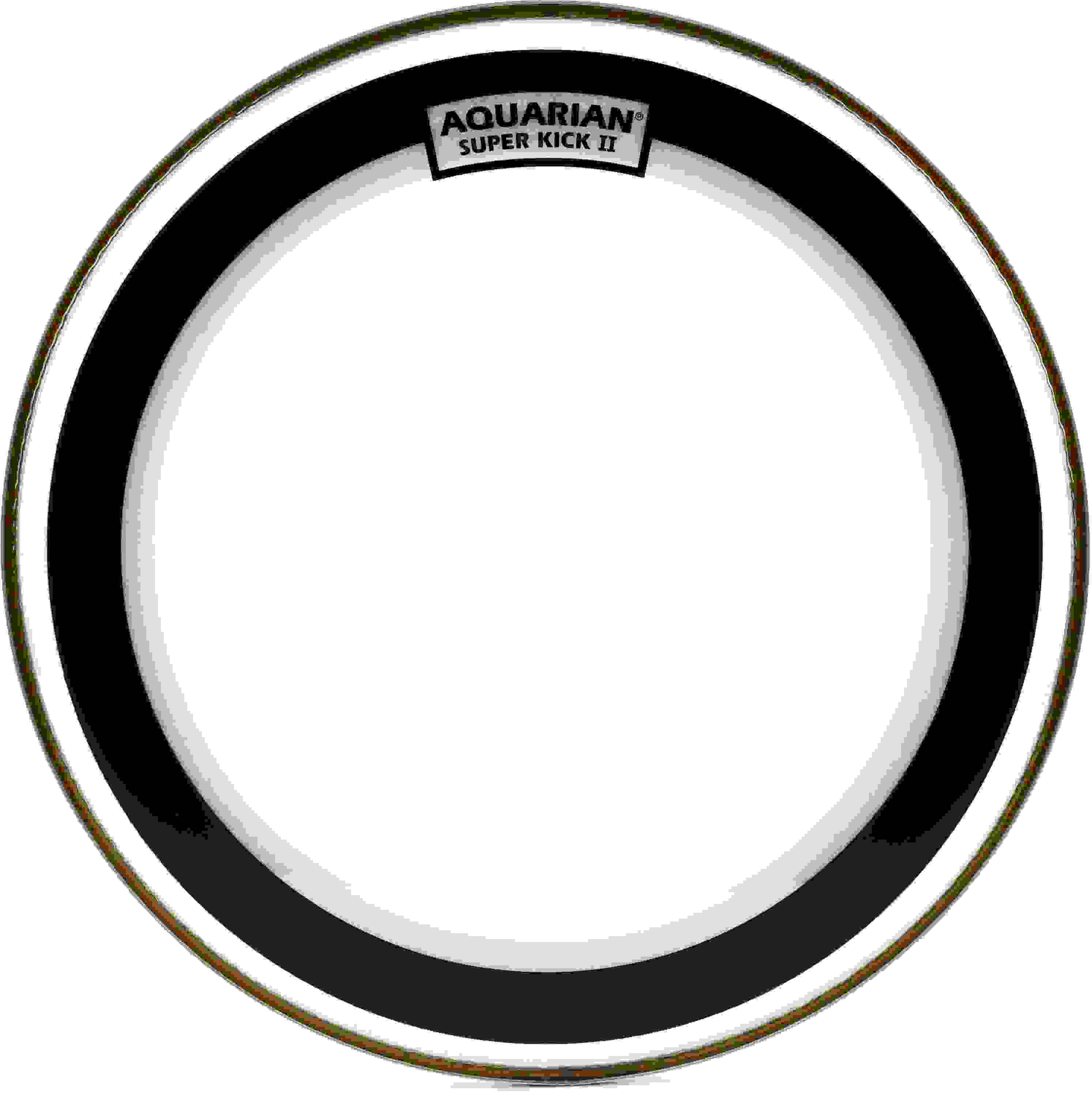 Aquarian Superkick II Clear Bass Drumhead - 16 inch