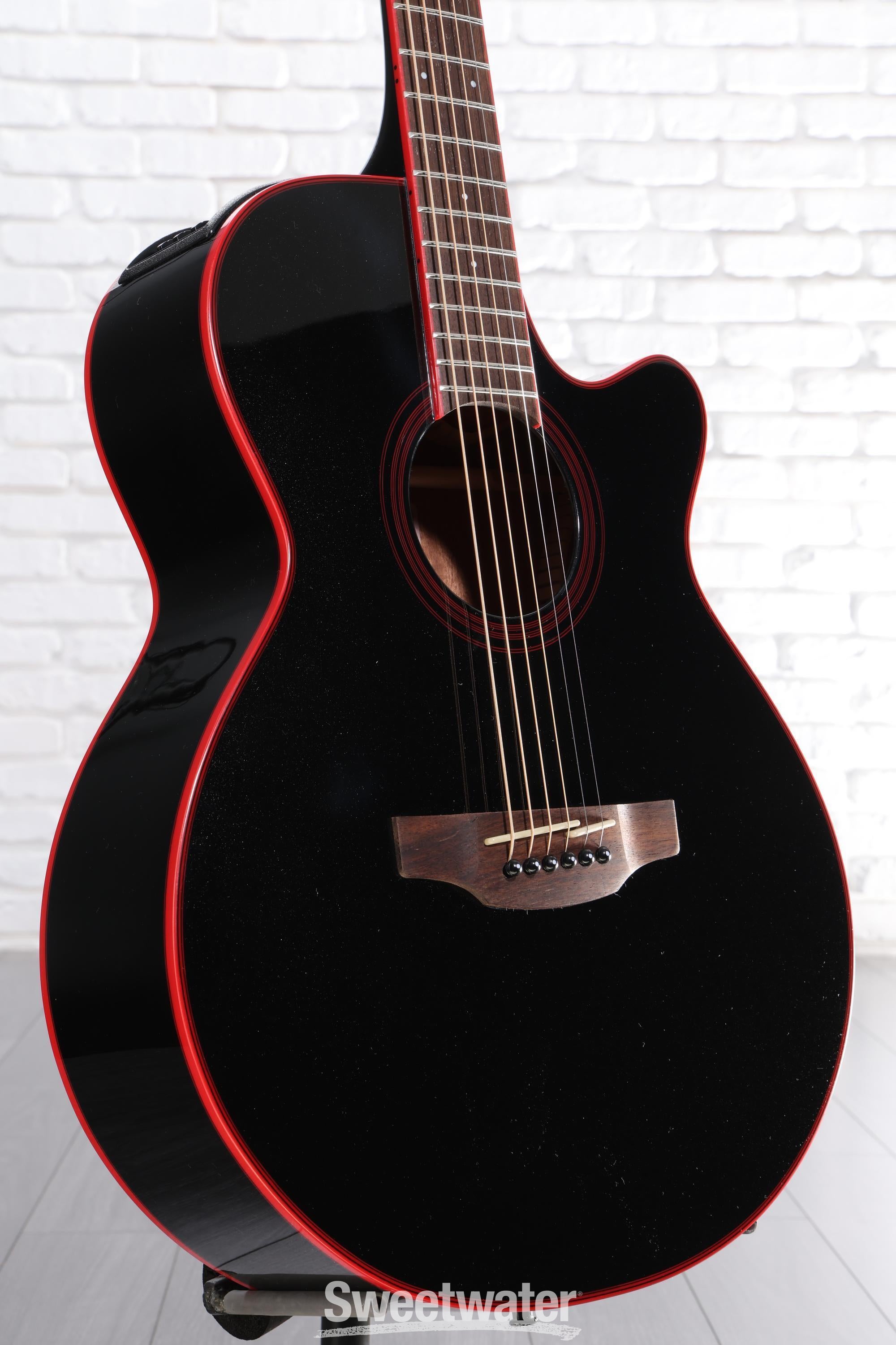 Photo of Takamine GF49CE FXC Acoustic-electric guitar - Cosmic Black