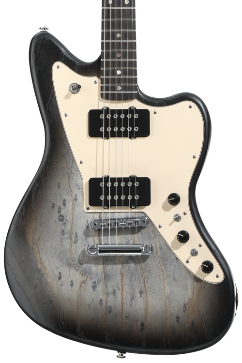 ギター G&L USA Doheny G&L USA Doheny Electric Guitar in Jet Black Satin Frost with