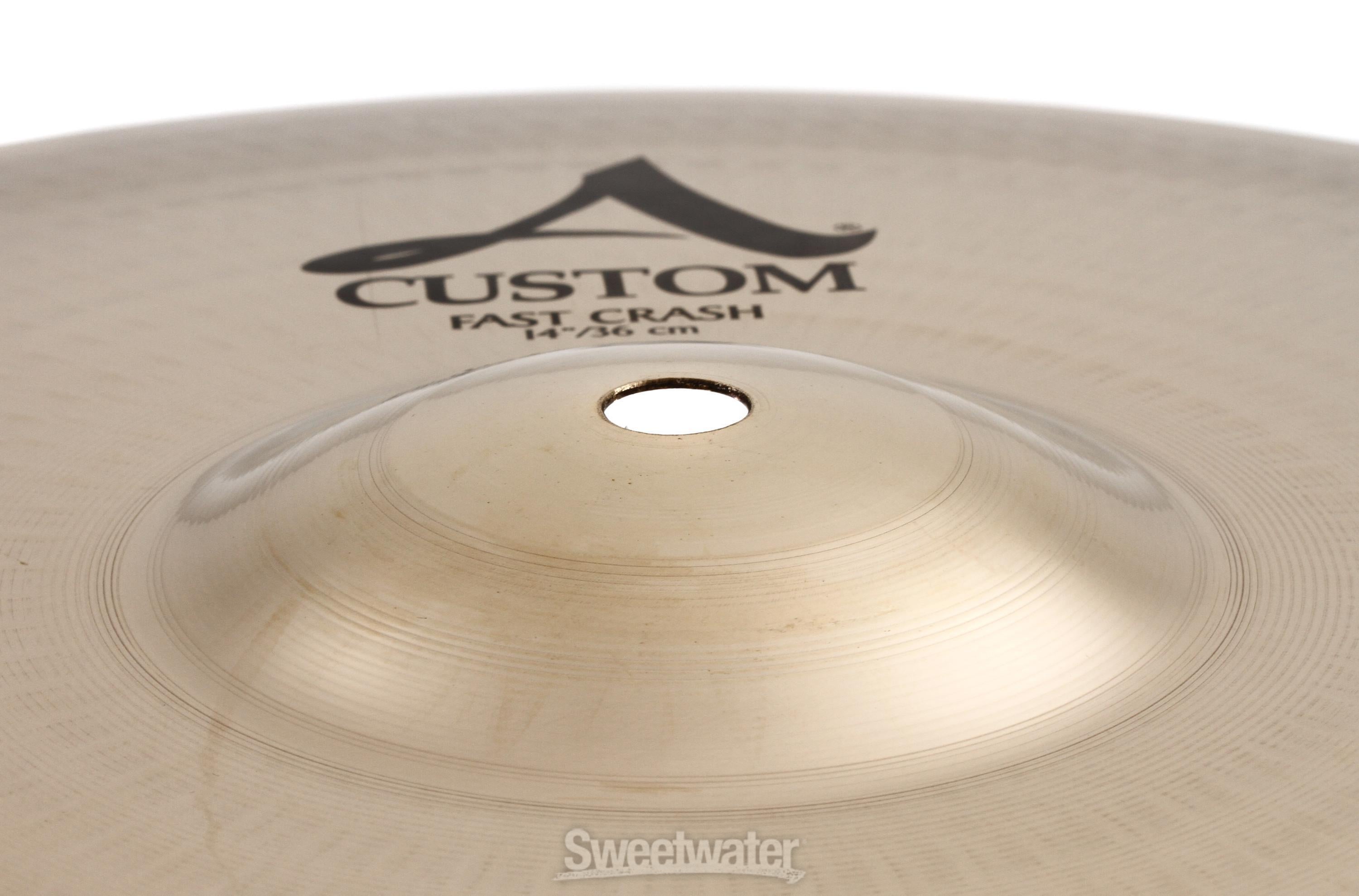 Zildjian 14 inch A Custom Fast Crash Cymbal | Sweetwater