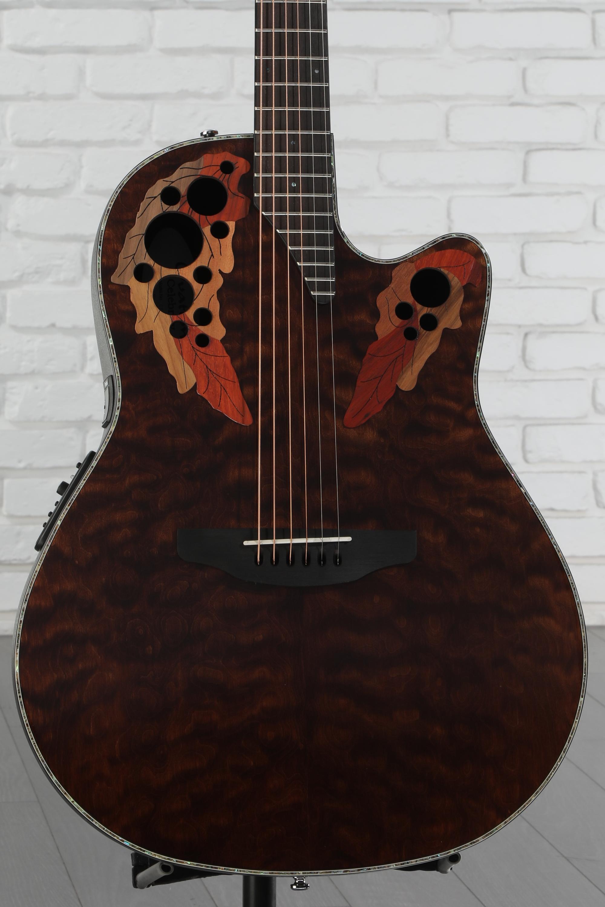 「SHOGUN LIVE!」&「MTV PREMIUM LIVE in duo」 Amazon.com: Ovation Celebrity Elite Plus Quilted Maple Top