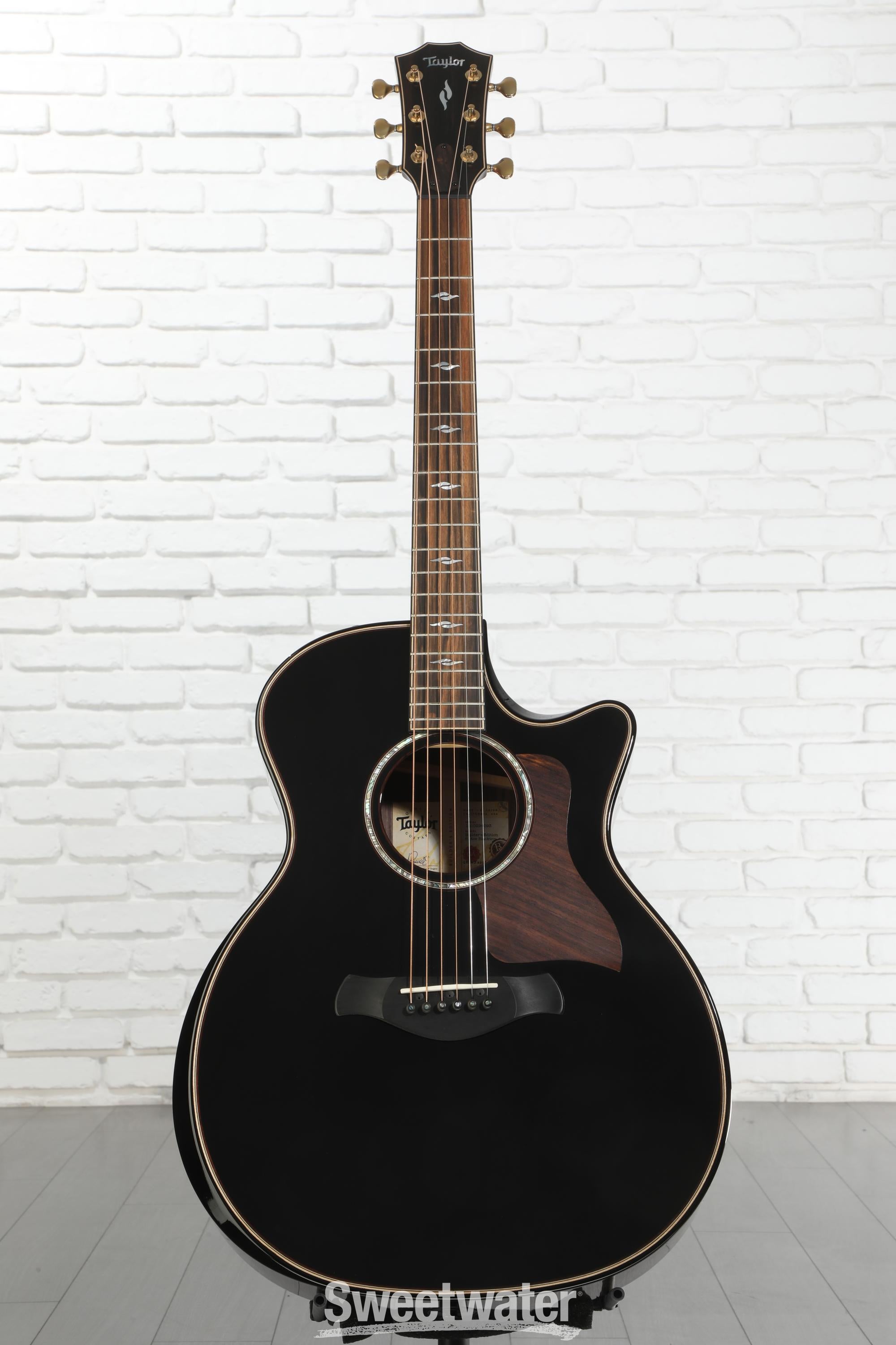 【極美品】　Taylor Builder’s Edition 814ce Builder's Edition 814ce Blacktop Indian Rosewood Acoustic-Electric