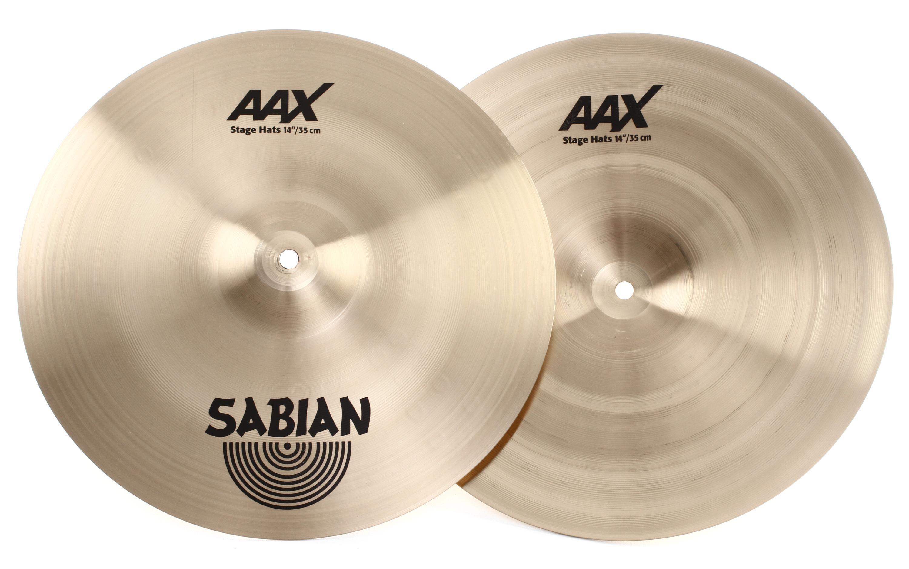 SABIAN AAX Stage Hats 14”/36 cmシンバル - シンバル