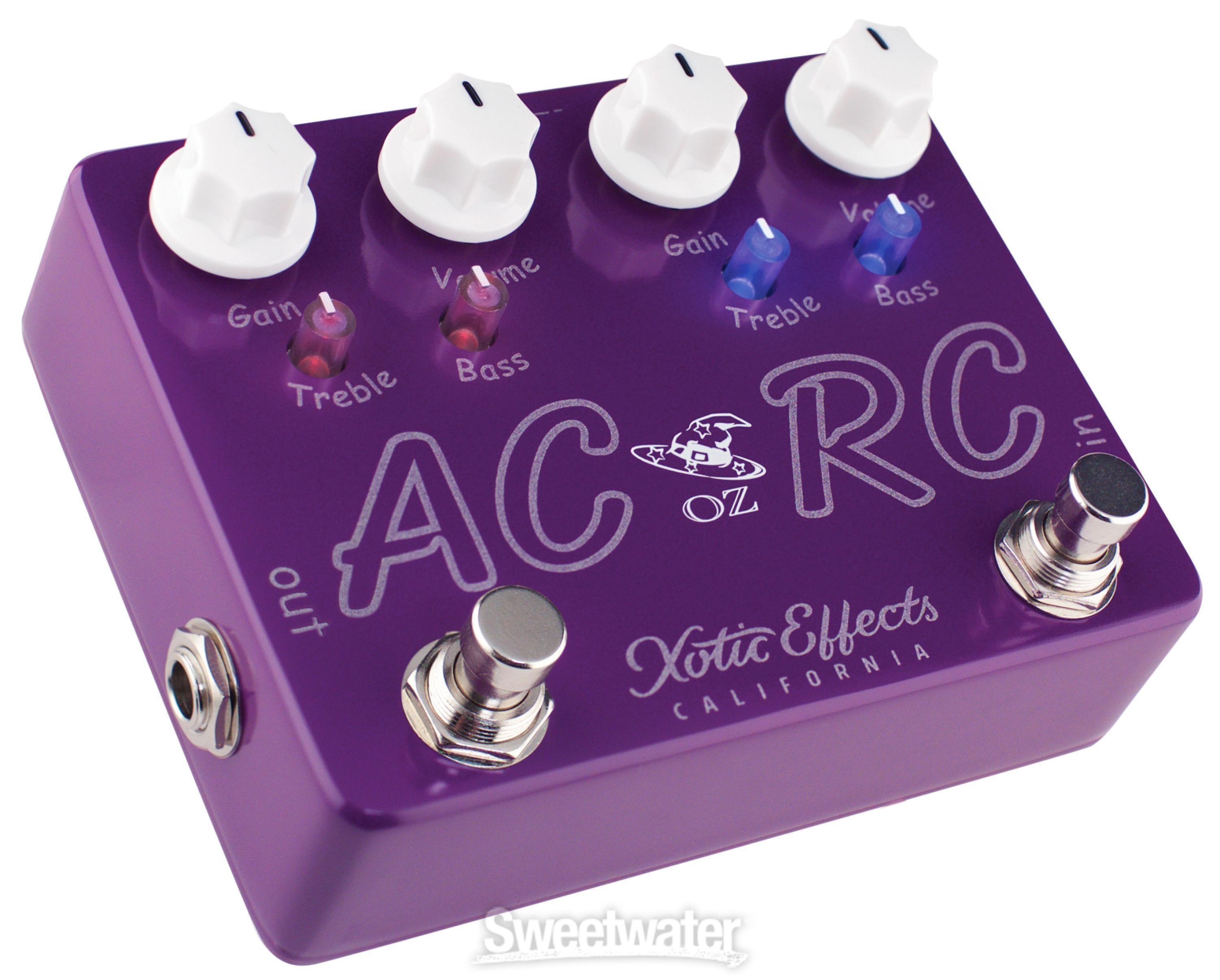 Xotic AC/RC-OZ Booster Pedal Reviews | Sweetwater