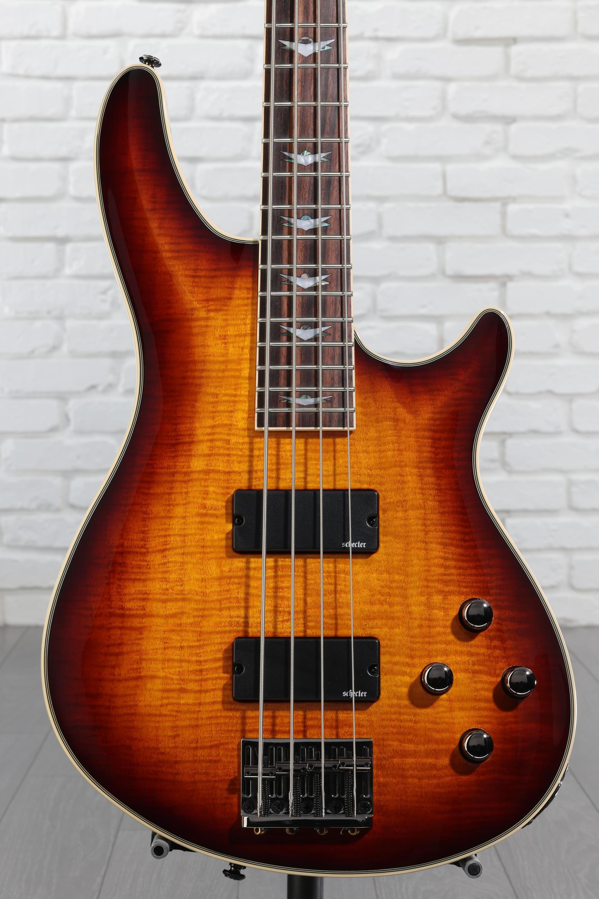 Schecter Omen Extreme-4 Bass Guitar - Vintage Sunburst | Sweetwater