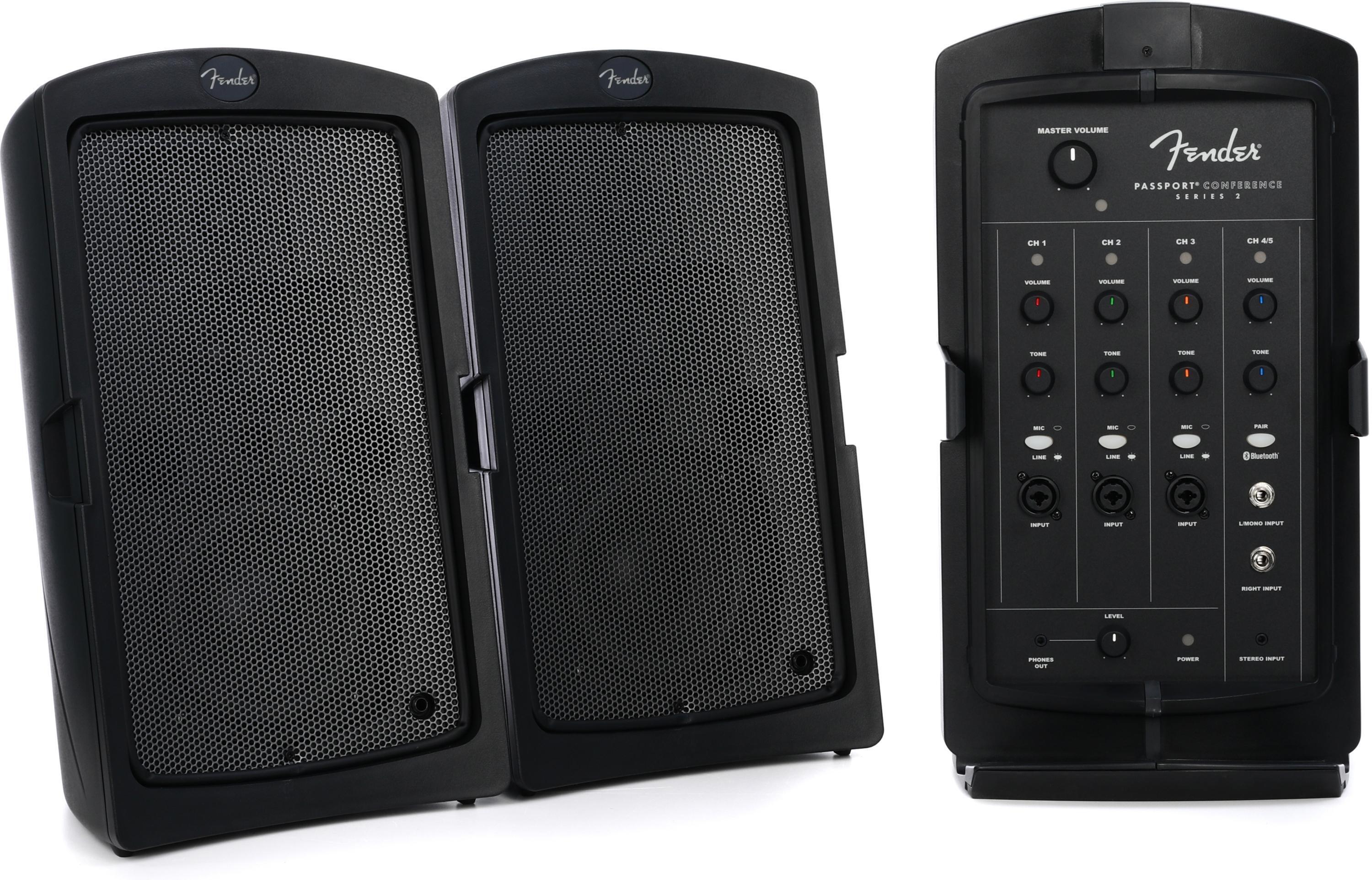 Fender Passport Conference S2 Portable PA System Sweetwater