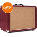 Photo of Amplified Nation 1 x 12-inch Speaker Cabinet - Maroon Suede