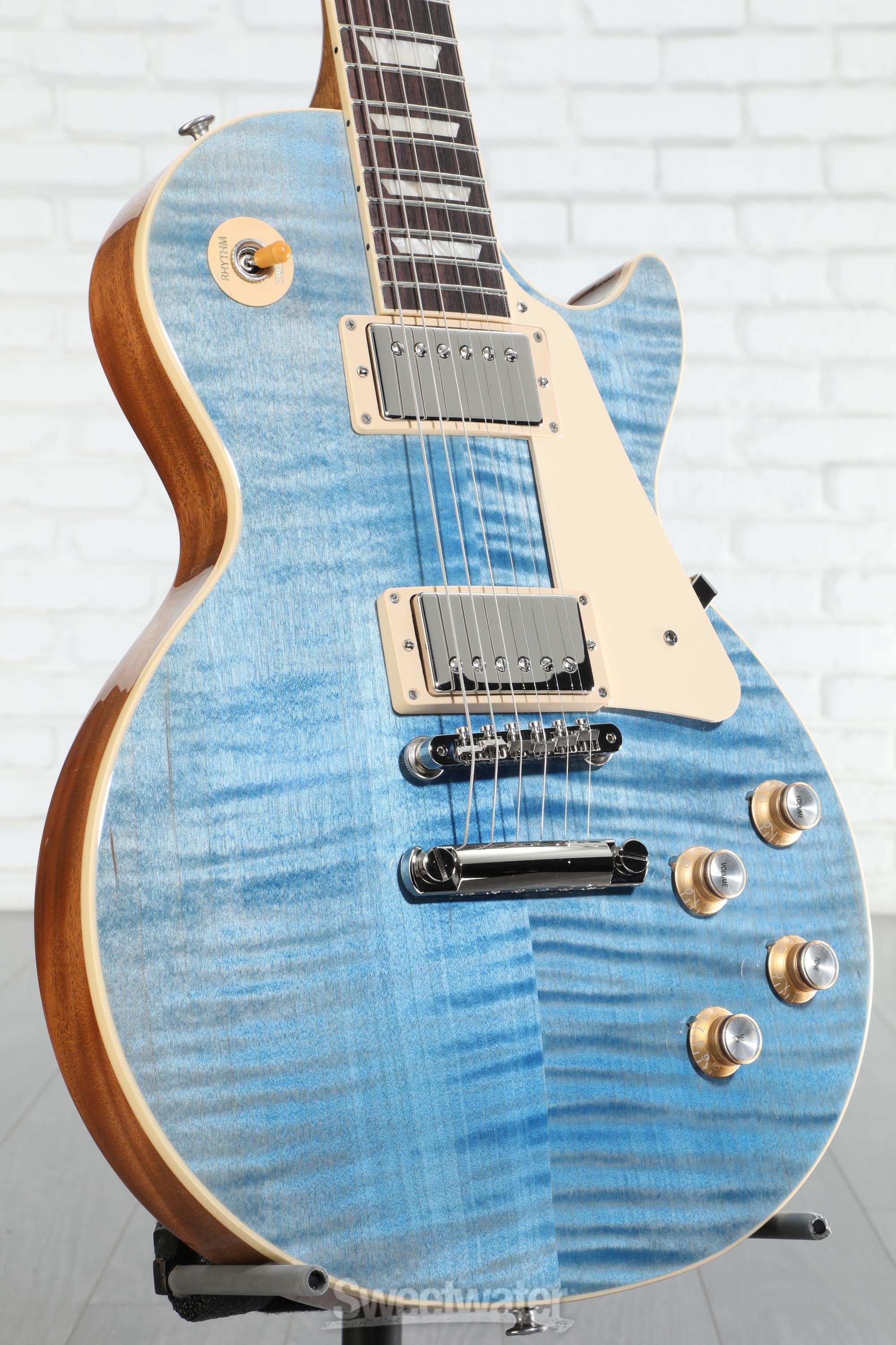Gibson Les Paul Standard '60s Figured Top Electric Guitar - Ocean