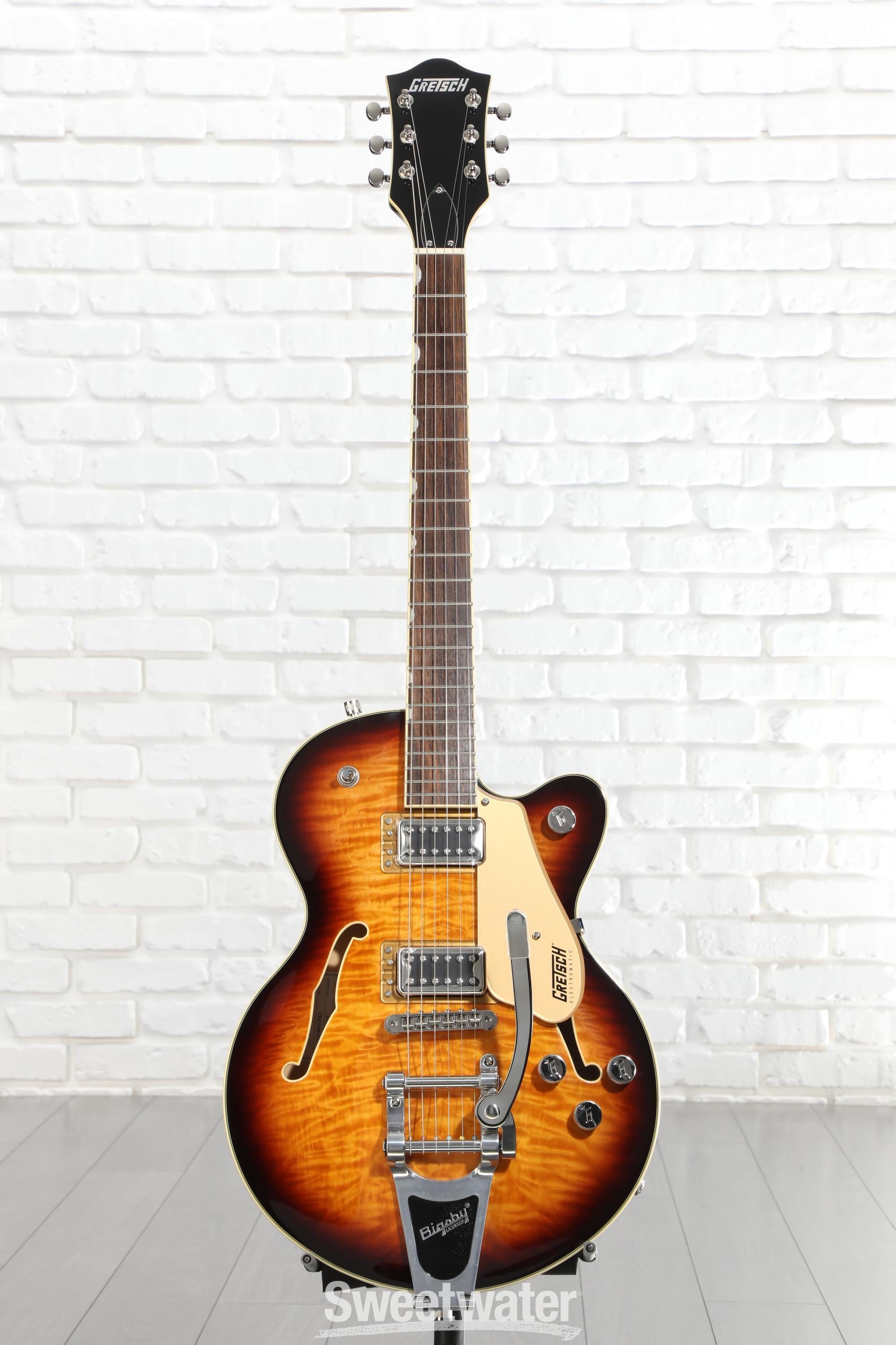 Gretsch G5655T-QM Electromatic Center Block Jr. Quilt Semi