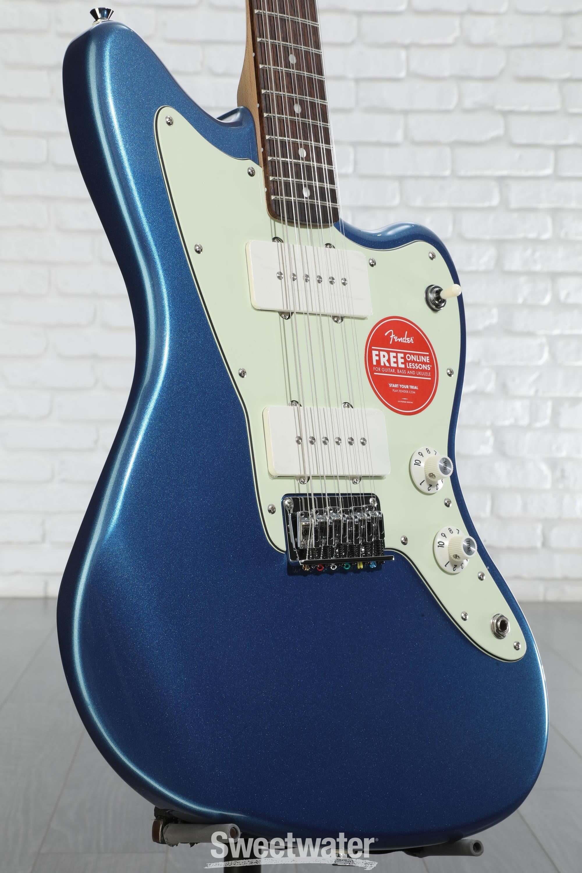 Squier Paranormal Jazzmaster XII 12-string Electric Guitar - Lake