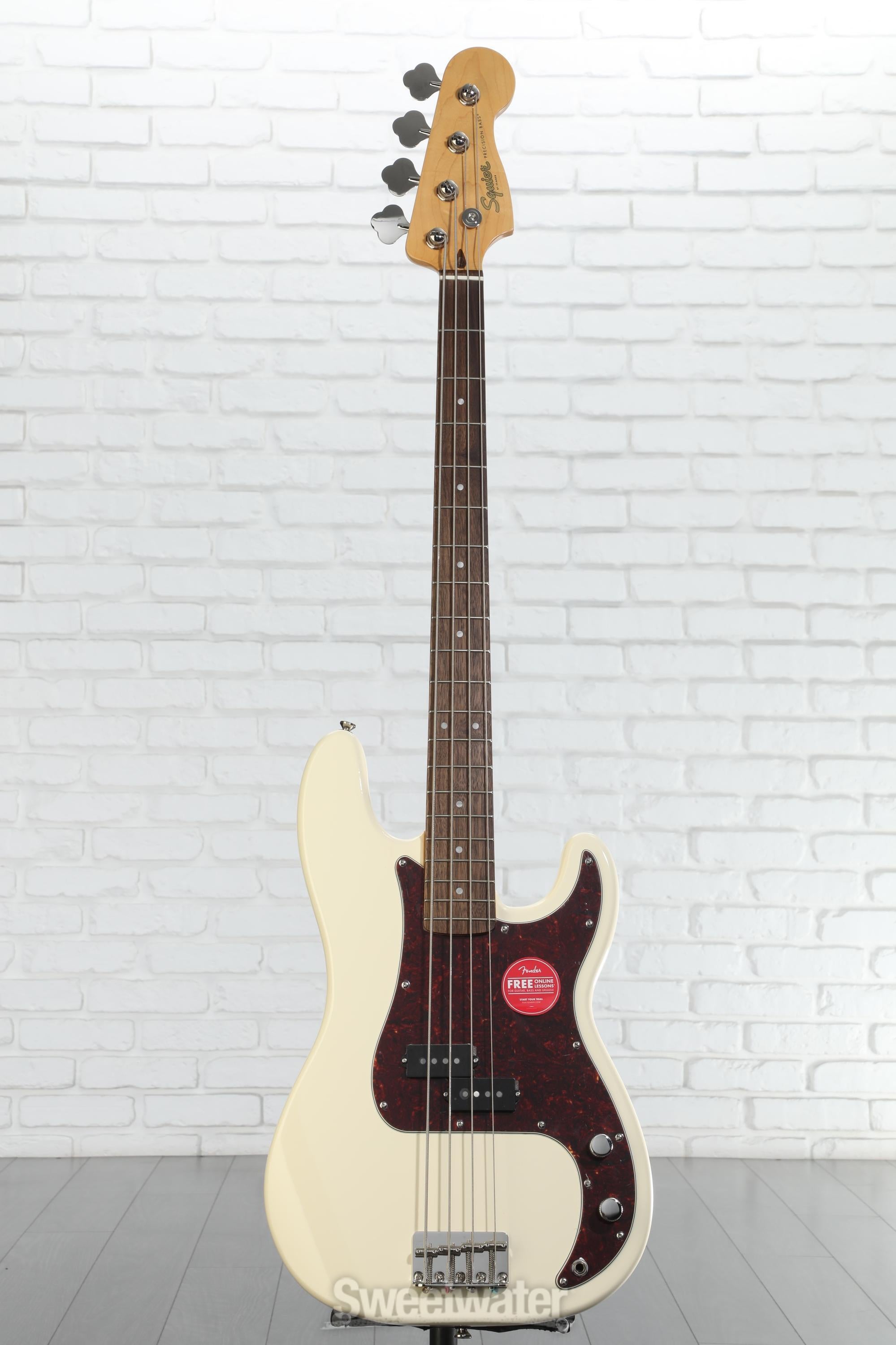 【K】SQUIER Classic Vibe '60s P-Bass Amazon.com: Squier Classic Vibe 60s Precision Bass, Olympic