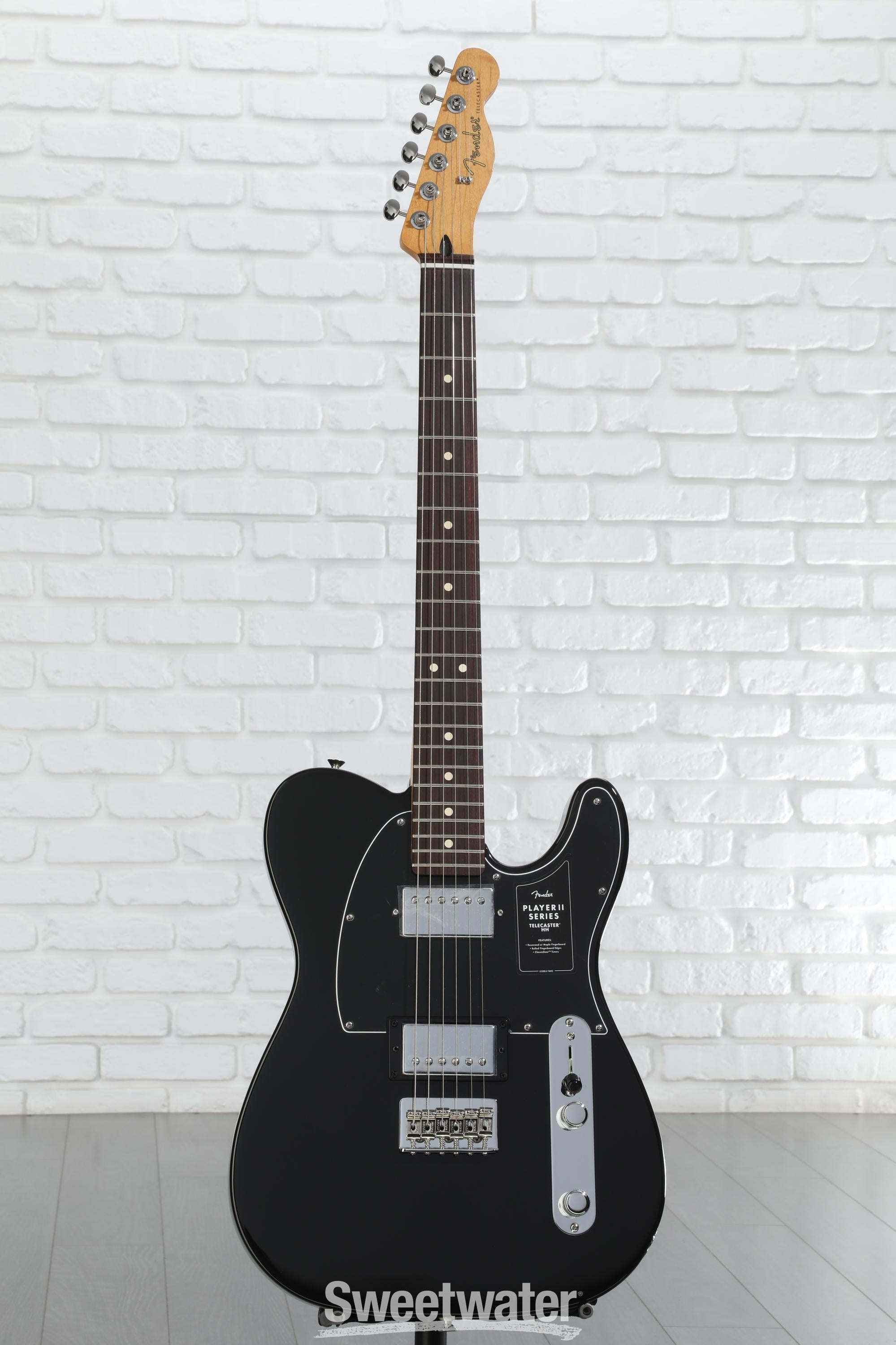 Amazon.com: Fender Player II Telecaster HH - Black Bundle