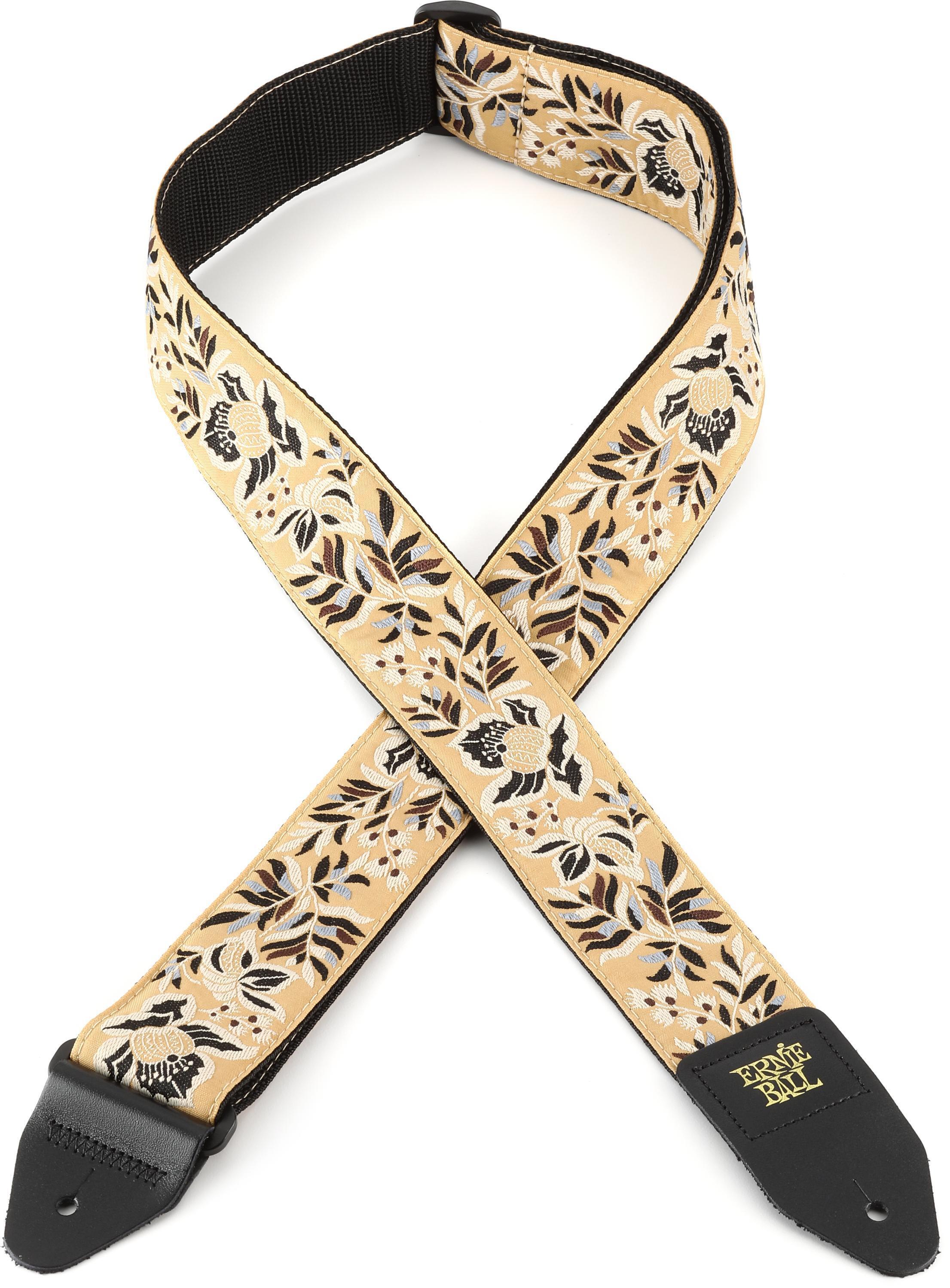 Photo of Ernie Ball Classic Jacquard Guitar Strap - Vintage Harvest