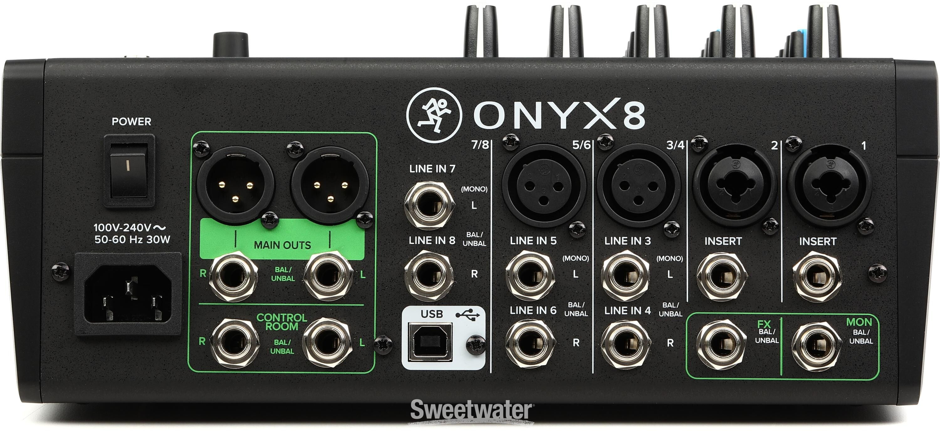 Mackie Onyx8 8-channel Analog Mixer with Multi-Track USB | Sweetwater